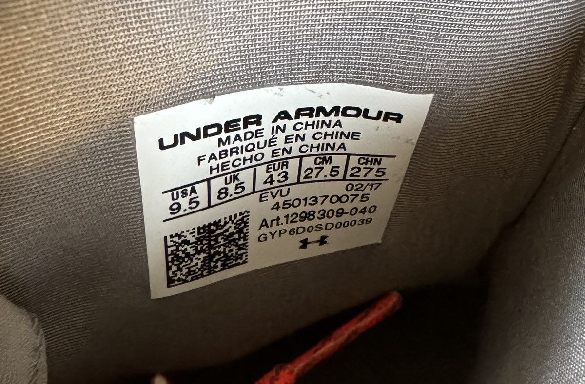 Under Armour Under Armour Drive 4 Graphite/ Black Size US 9.5 / EU 42-43 - 9 Thumbnail