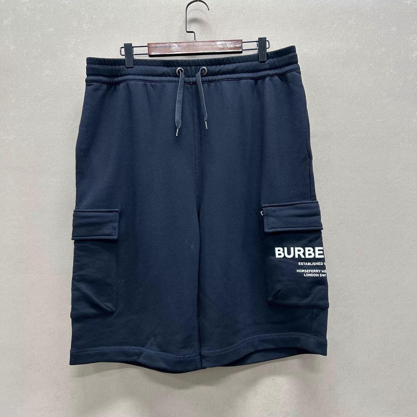 Burberry Burberry 99 New Men's Utility Shorts Black L Size US 34 / EU 50 - 1 Thumbnail