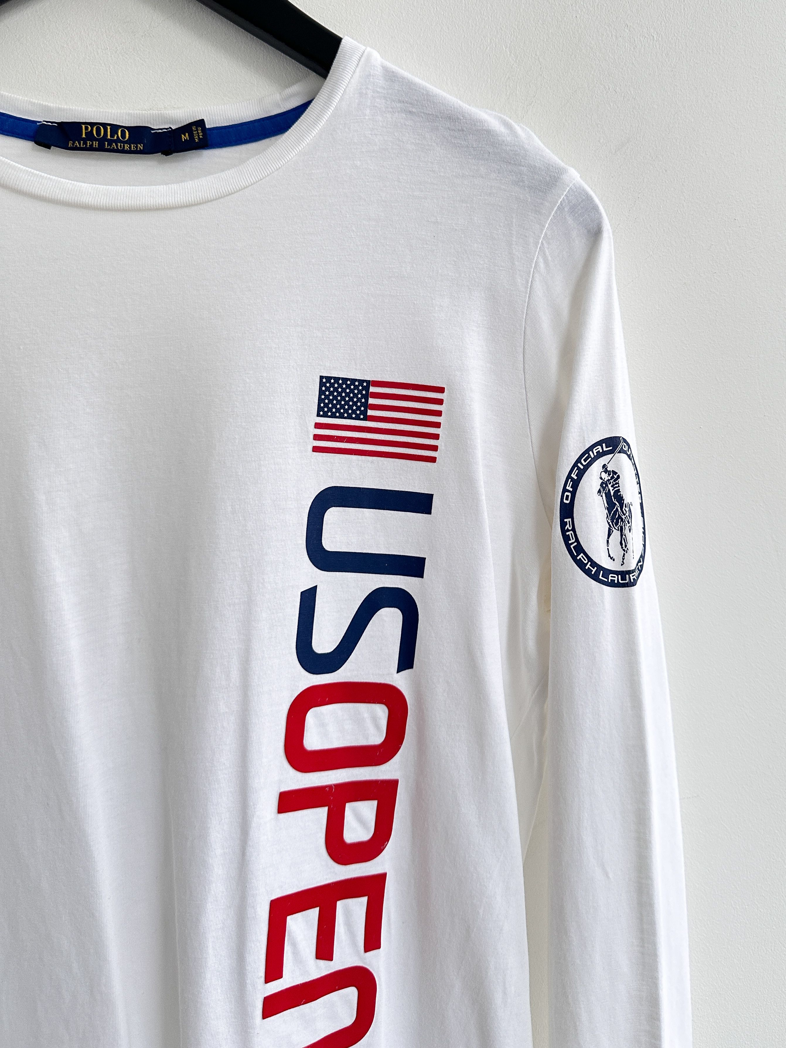 Polo Ralph Lauren Polo Ralph Lauren US Open Longsleeve Tee Shirt Size M / US 6-8 / IT 42-44 - 4 Thumbnail