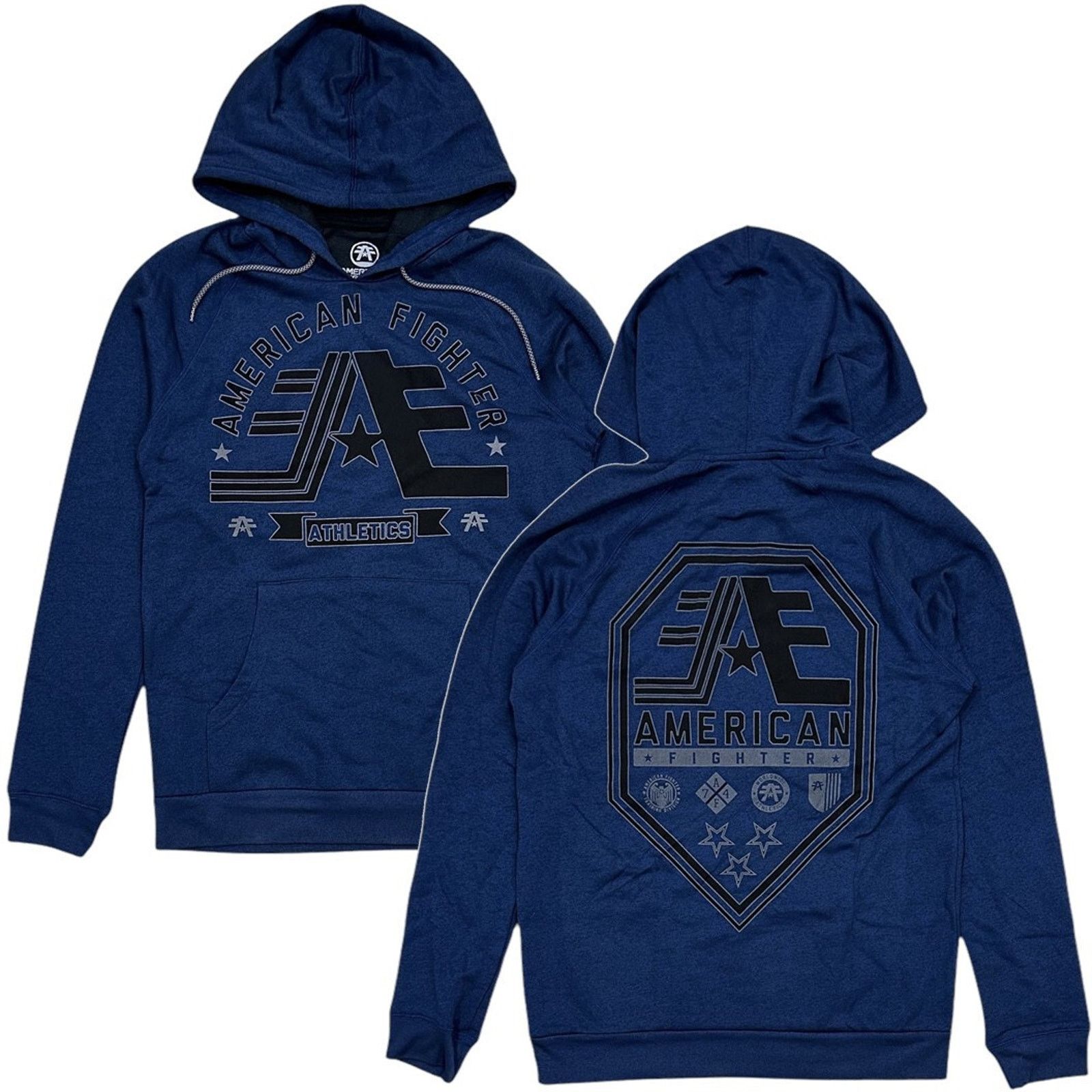 Other American Fighter Men's MacMurray Hoodie Sweatshirt in Blue Size US XXL / EU 58 / 5 - 1 Thumbnail