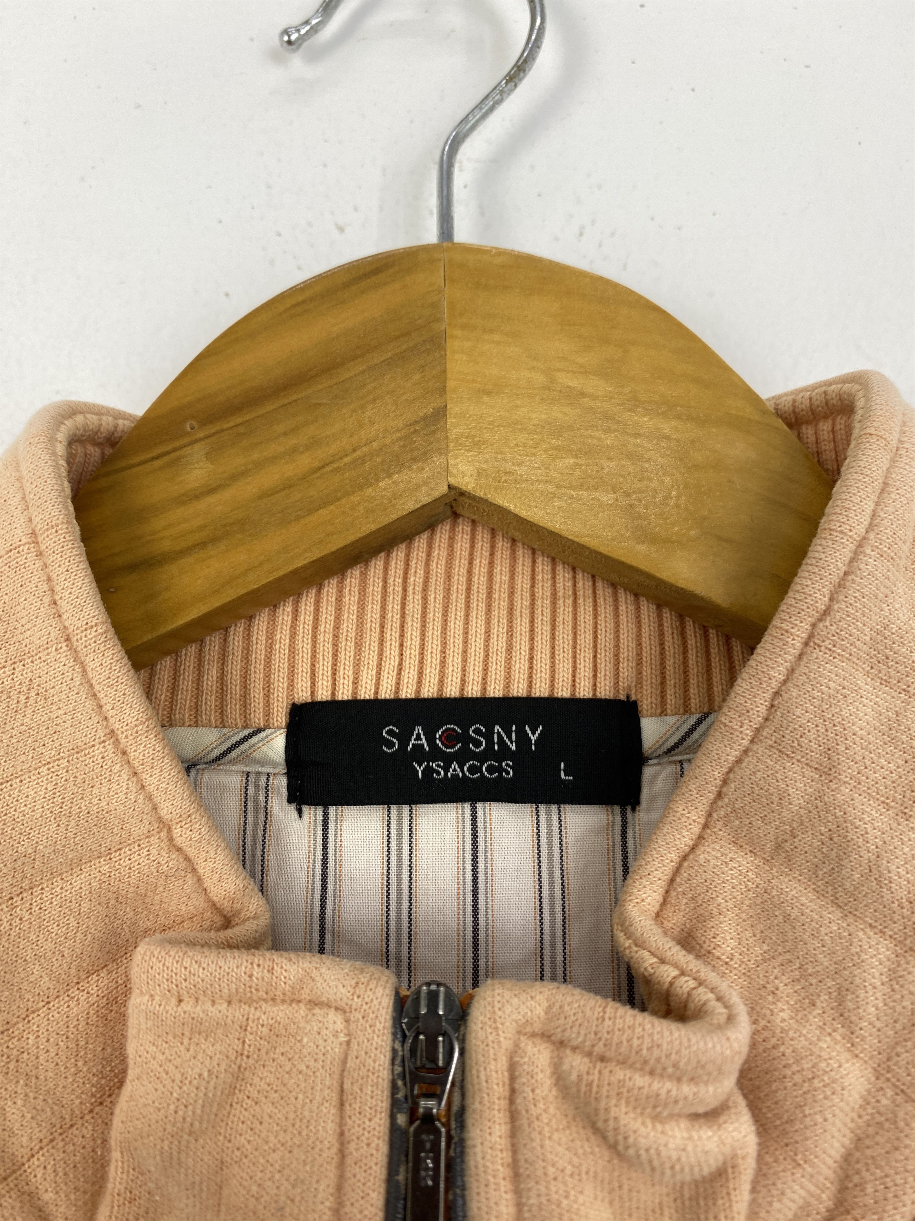 Yohji Yamamoto Vintage Sacsny Y'saccs Half Zipper SH0058 Size US L / EU 52-54 / 3 - 5 Thumbnail