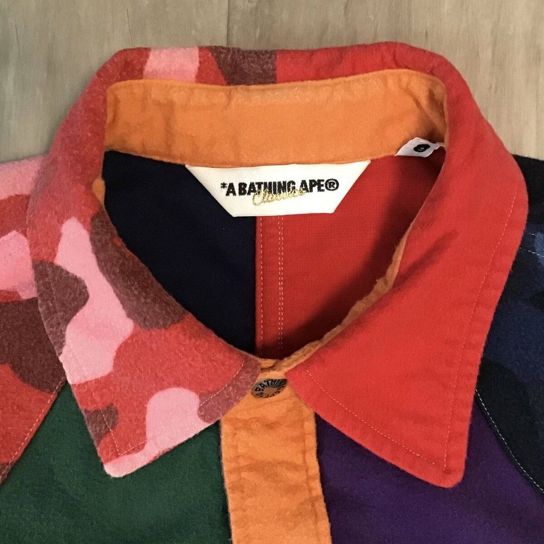Bape BAPE Camo Crazy Short Sleeve Shirt a bathing ape NIGO Size US S / EU 44-46 / 1 - 6 Thumbnail