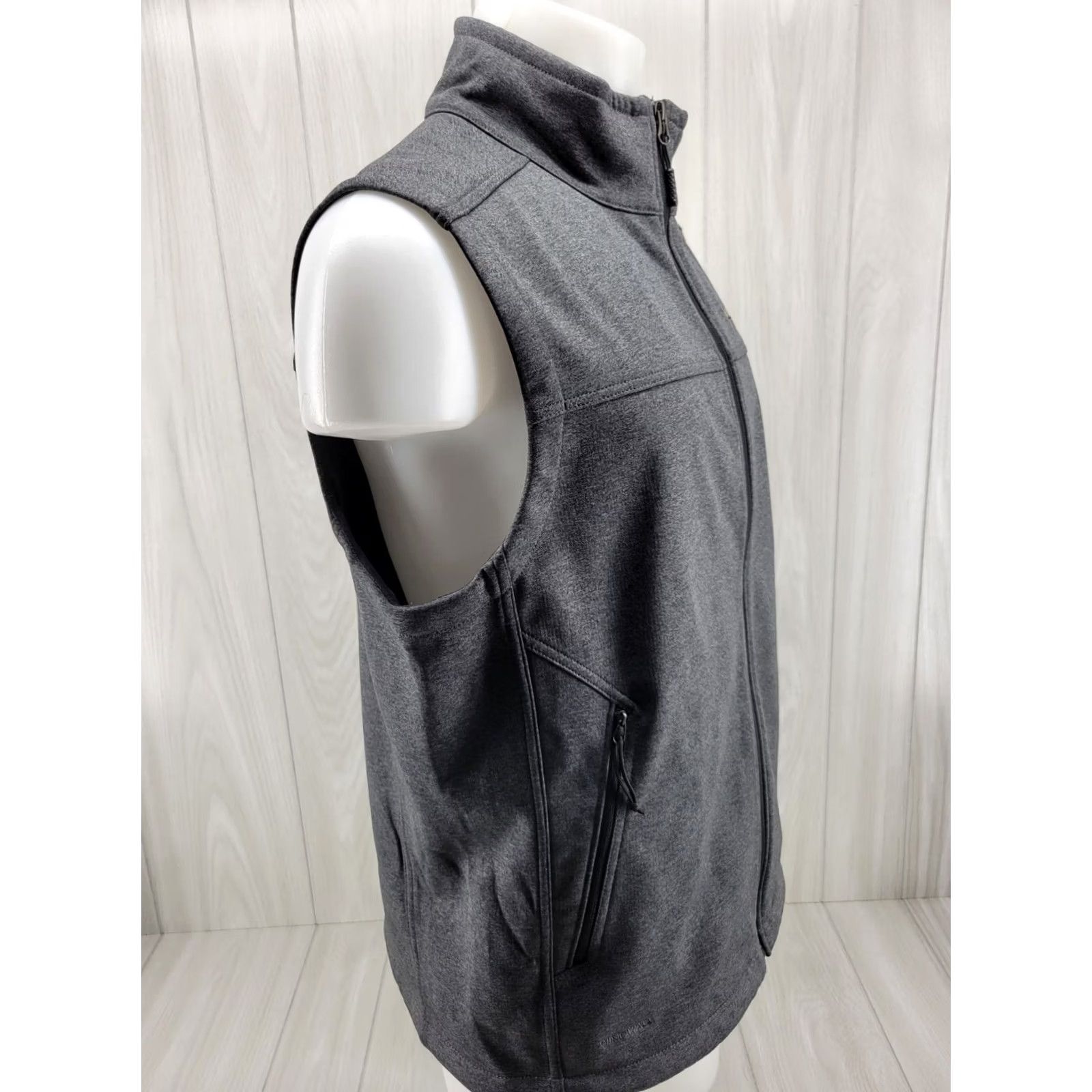 The North Face VINTAGE The North Face Windwall Vest Gray Full Zip Mens LRG Size US L / EU 52-54 / 3 - 4 Thumbnail