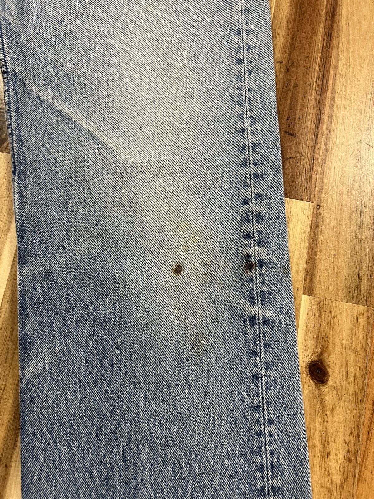 Levi's Vintage 90’s Levis 501XX Small e Non Selvedge Denim Jeans Size US 31 - 5 Thumbnail