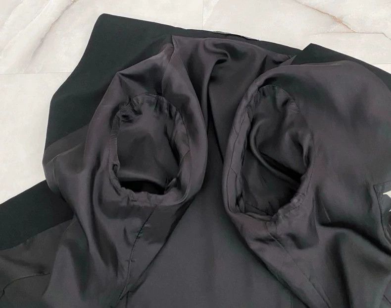 Y's Y's 14 AW Front Hook Ruffle Custom jacket Size US M / EU 48-50 / 2 - 6 Thumbnail
