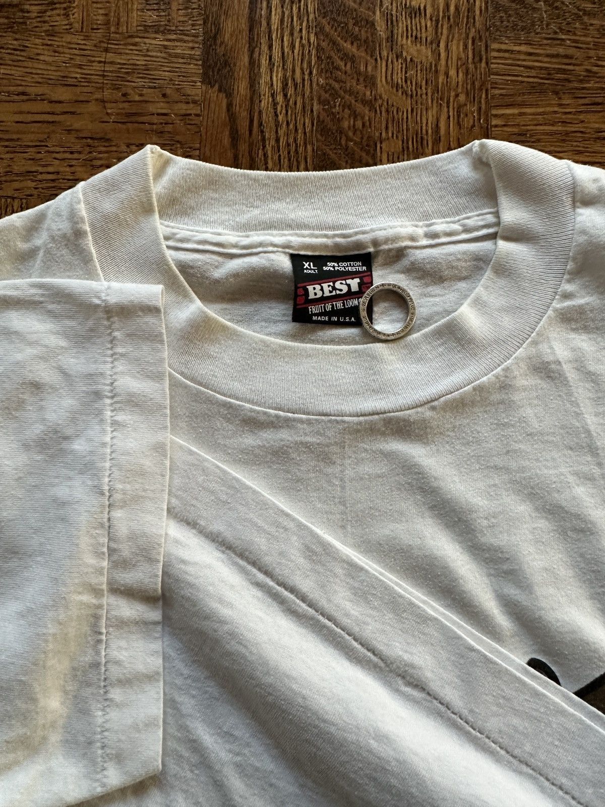 Vintage Vintage 90s Assistant Principal Funny Graphic Tee Size US XL / EU 56 / 4 - 4 Thumbnail