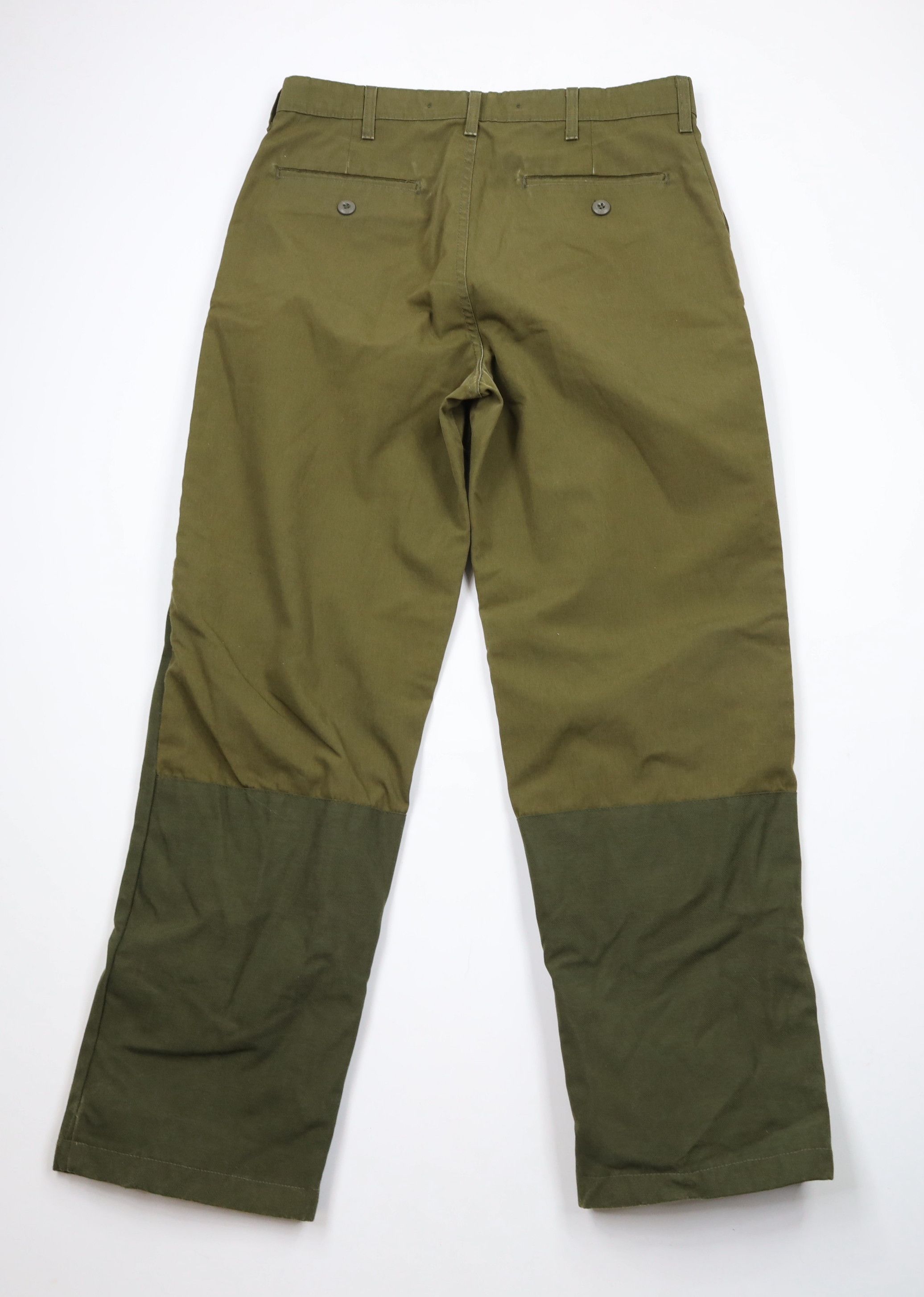 Cabelas × Vintage Vintage 90s Cabelas Reinforced Field Brush Pants Green USA Size US 36 / EU 52 - 13 Thumbnail