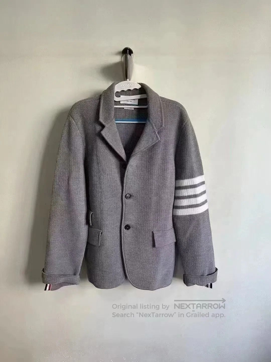 Thom Browne Thom Browne Wool knit suit jacket| Size 34S - 1 Thumbnail