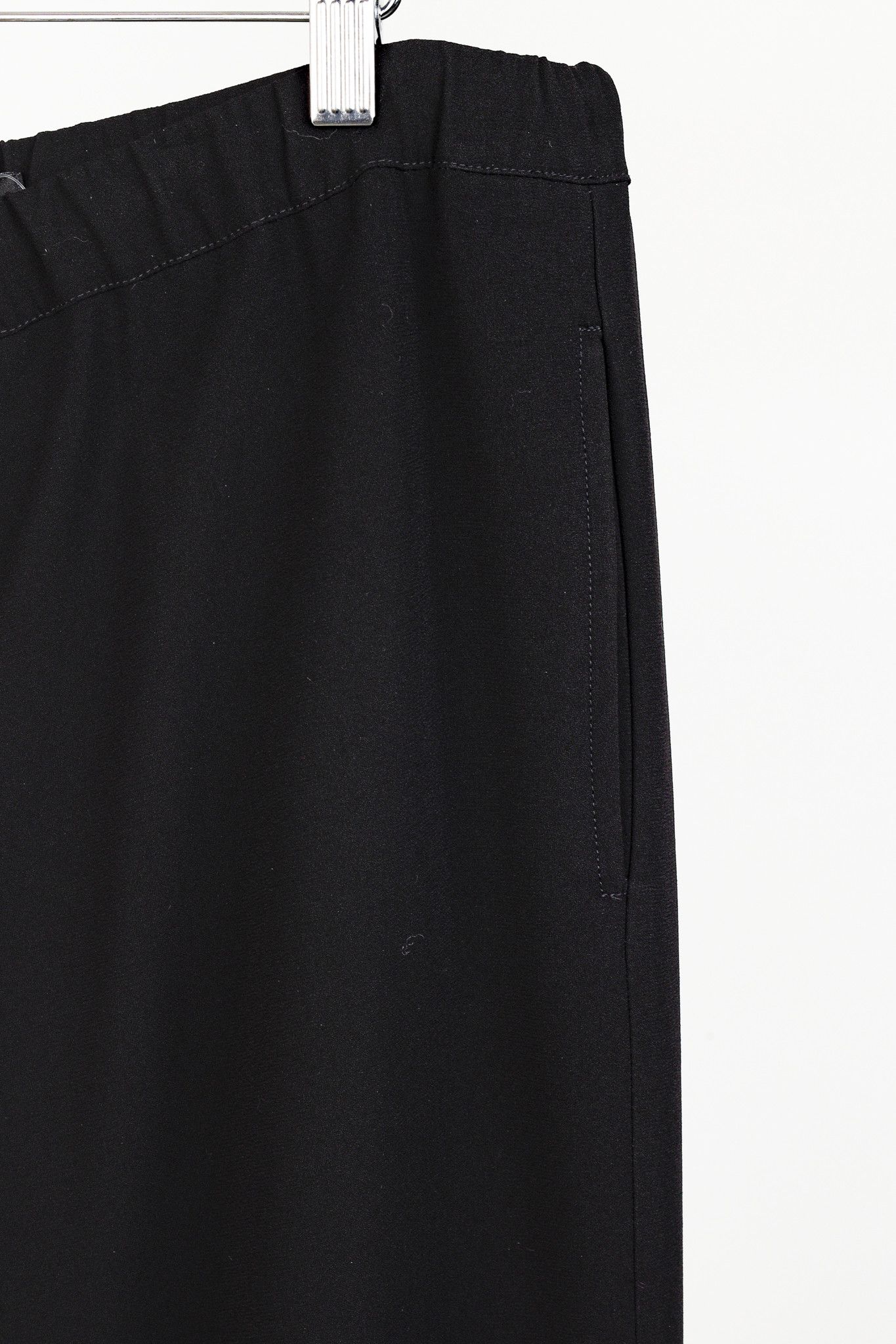 Max Mara Max Mara Weekend Relaxed Drawstring Waist Black Pants Size 34" / US 12 / IT 48 - 5 Thumbnail