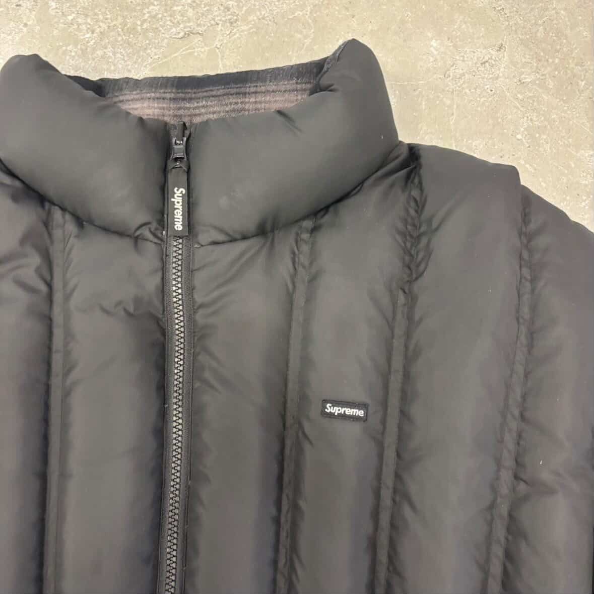 Supreme Supreme Flannel Reversible Puffer Jacket FW22 Size US L / EU 52-54 / 3 - 10 Thumbnail