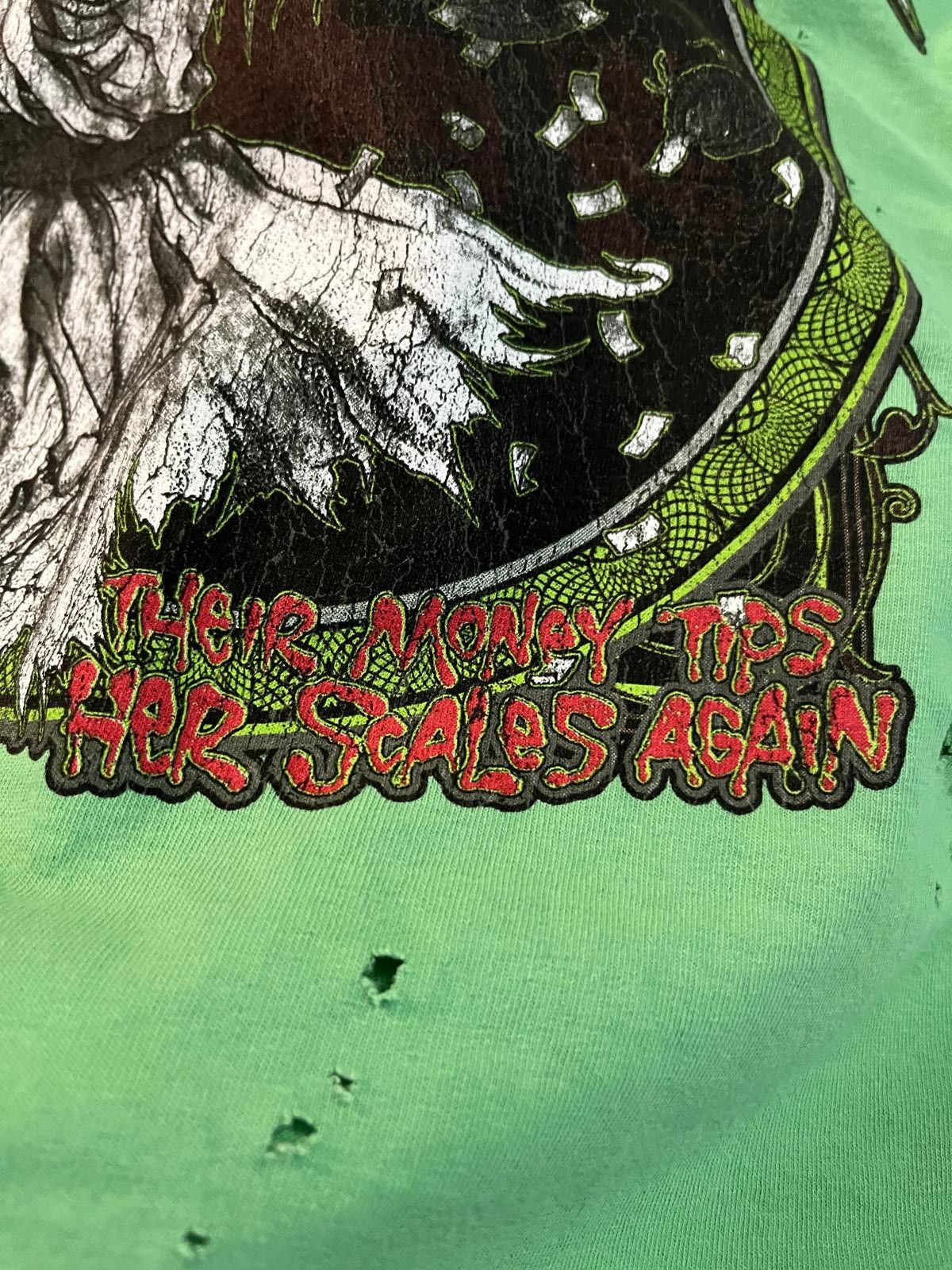 Metallica Metallica Distressed Graphic Tee Green OS (2023 Tour Merch) Size ONE SIZE - 5 Thumbnail