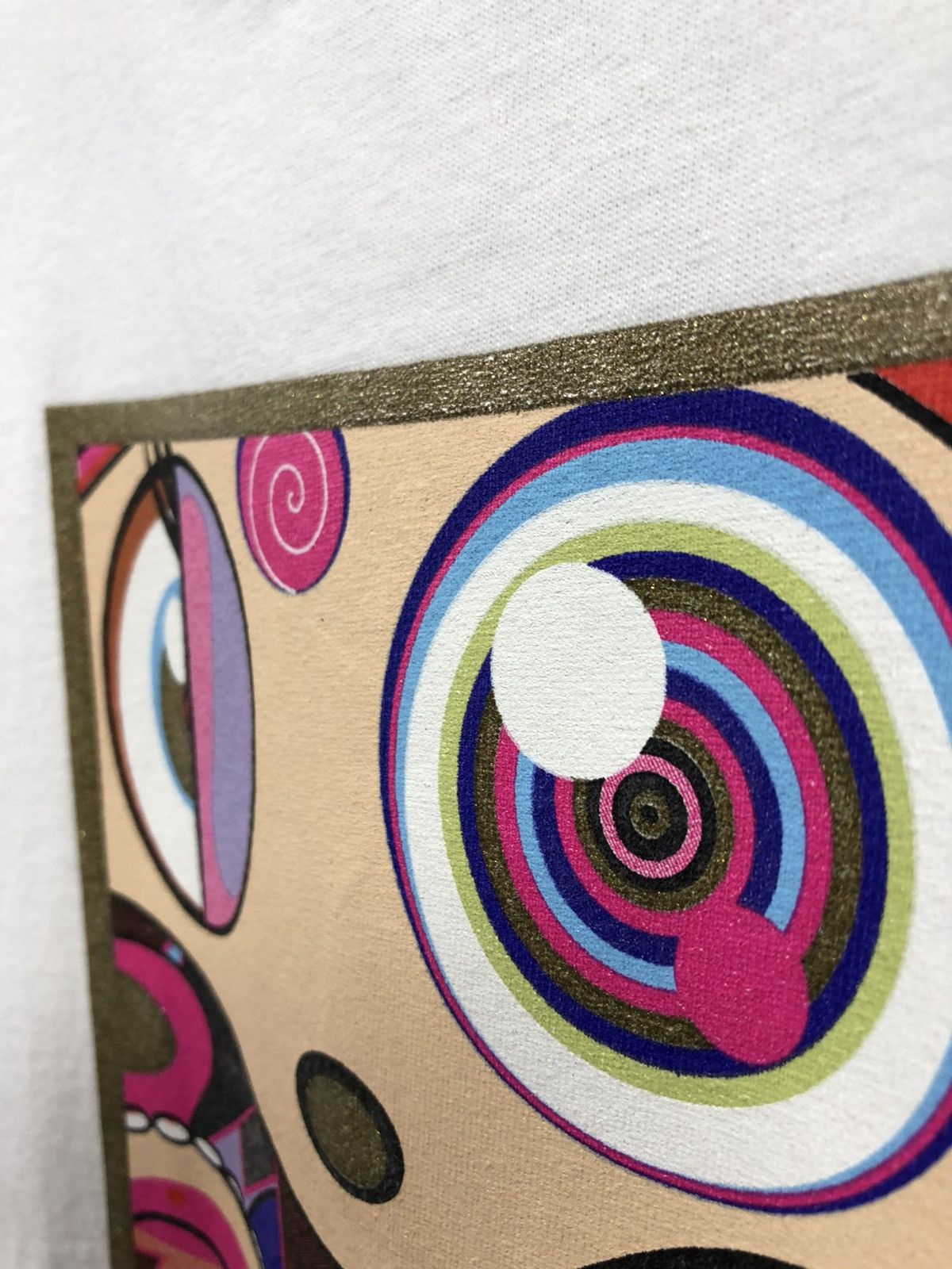 Takashi Murakami Complexcon x Murakami 2017 Hungry White T-Shirt XL Size US XL / EU 56 / 4 - 5 Thumbnail