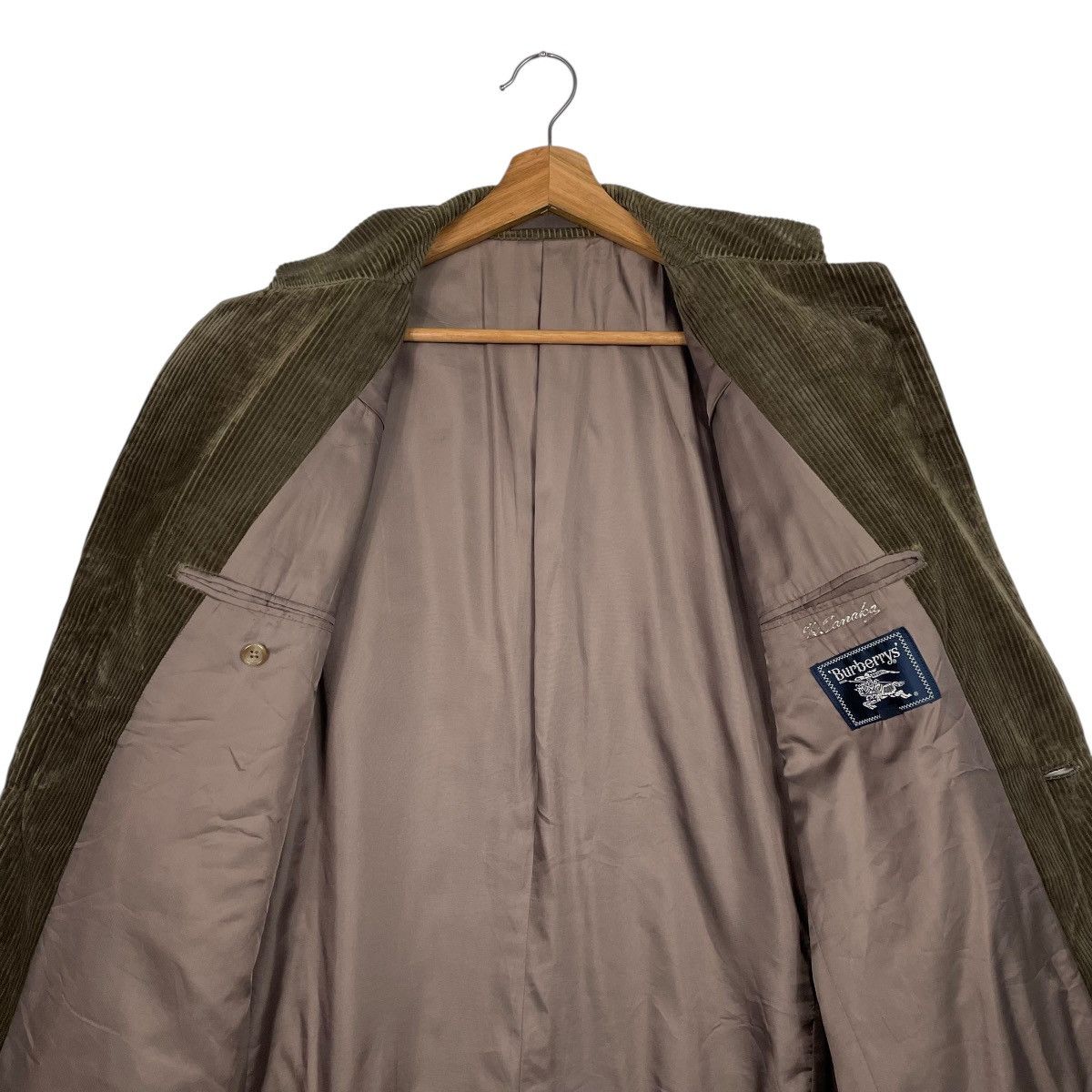 Burberry Brown Vtg Burberrys Corduroy Jacket Size US L / EU 52-54 / 3 - 12 Thumbnail