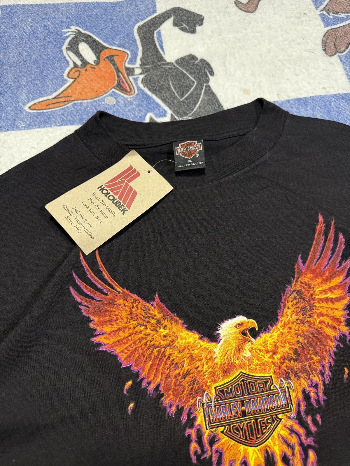 Harley Davidson Vintage Harley eagle tee Size US XL / EU 56 / 4 - 5 Thumbnail