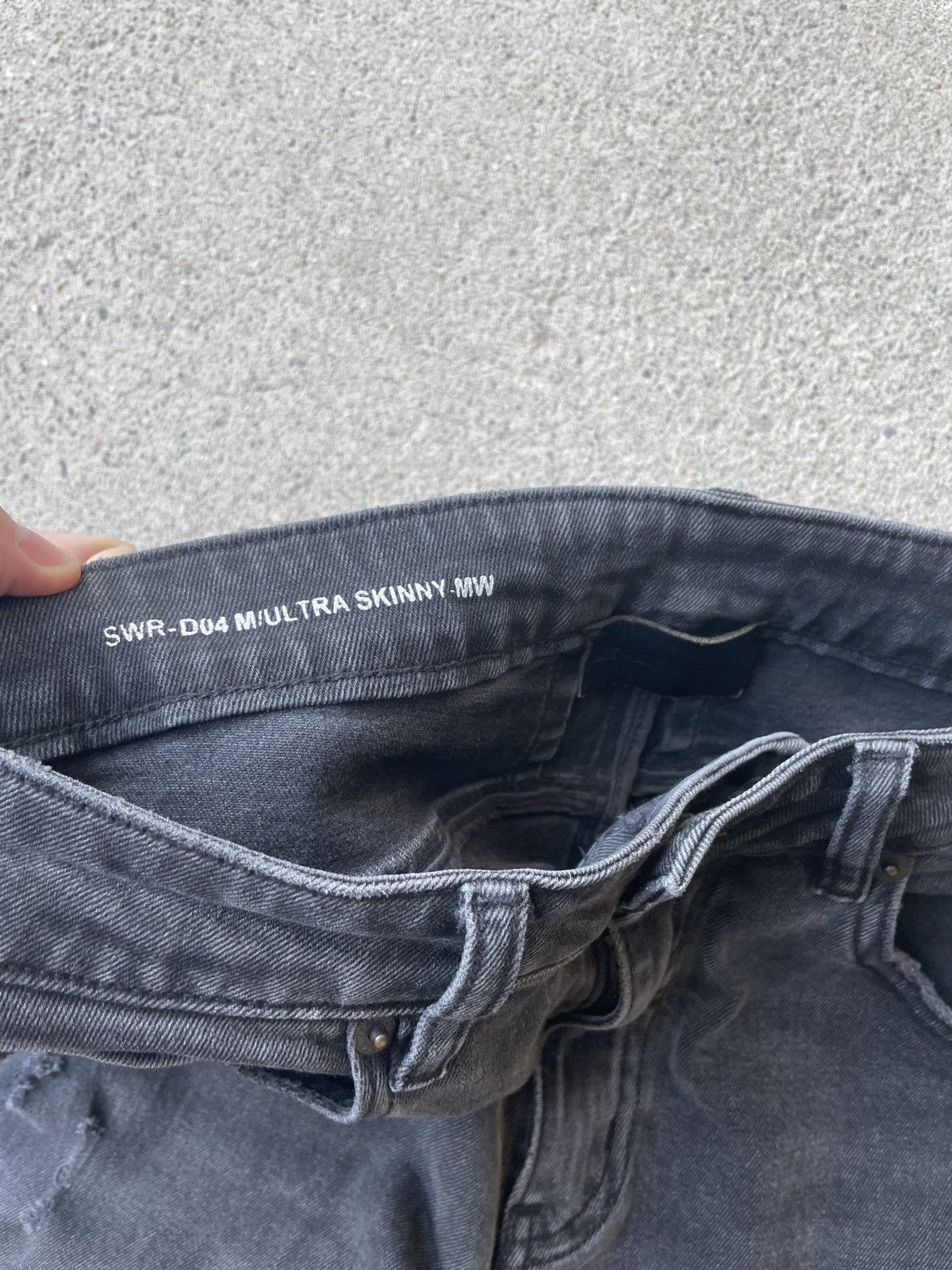 Japanese Brand Six Week Residency Skinny Denim Size US 30 / EU 46 - 5 Thumbnail