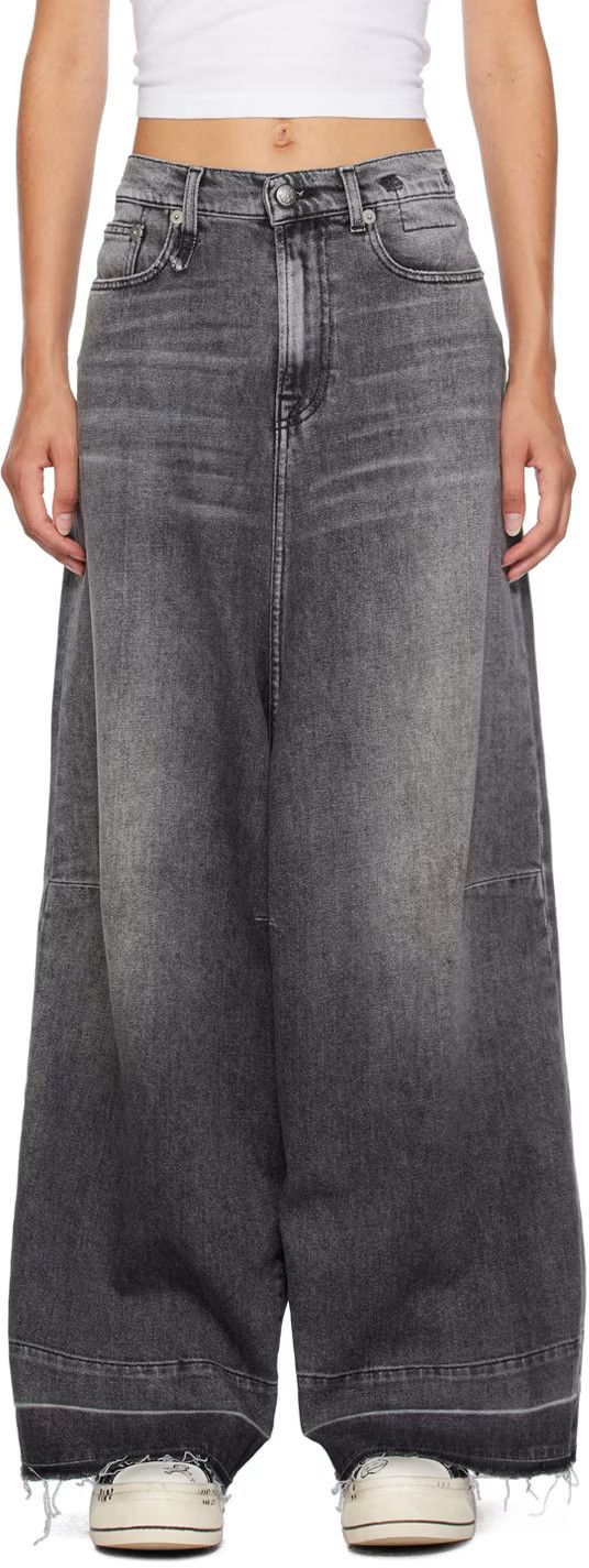 R13 R13 Jesse Jean – Vintage Grey (PF23) Size 32 – Made in Italy Size US 32 / EU 48 - 1 Thumbnail