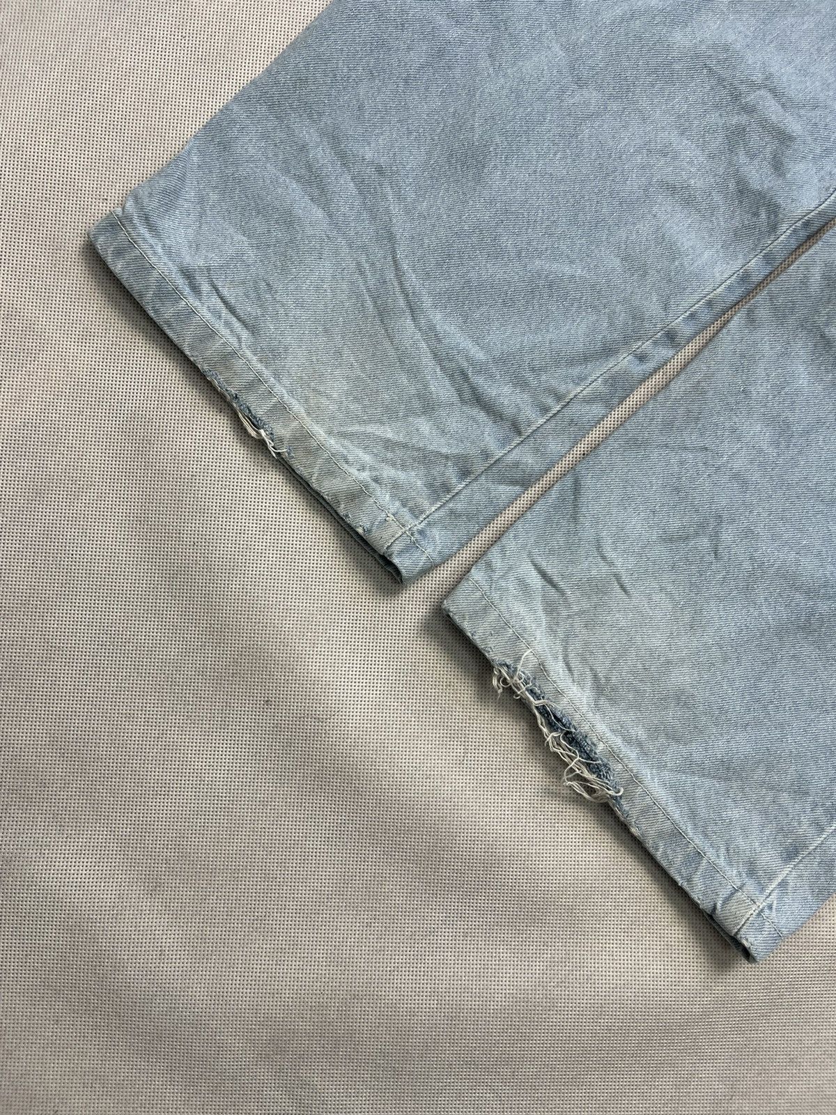 Dickies Pants Dickie Single Knee Baby Blue Jeans Size 25" / US 0 / IT 36 - 4 Thumbnail