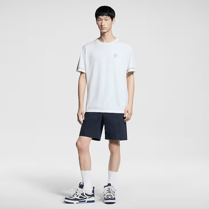 Louis Vuitton Short-Sleeved Cotton Crewneck Size US S / EU 44-46 / 1 - 5 Thumbnail