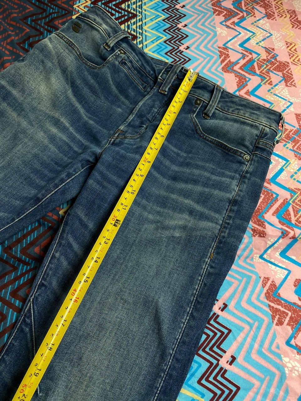 G-Star jeans Y2K G-Star Raw logo vintage D-STAQ 5-POCKET slim Size US 31 - 14 Thumbnail