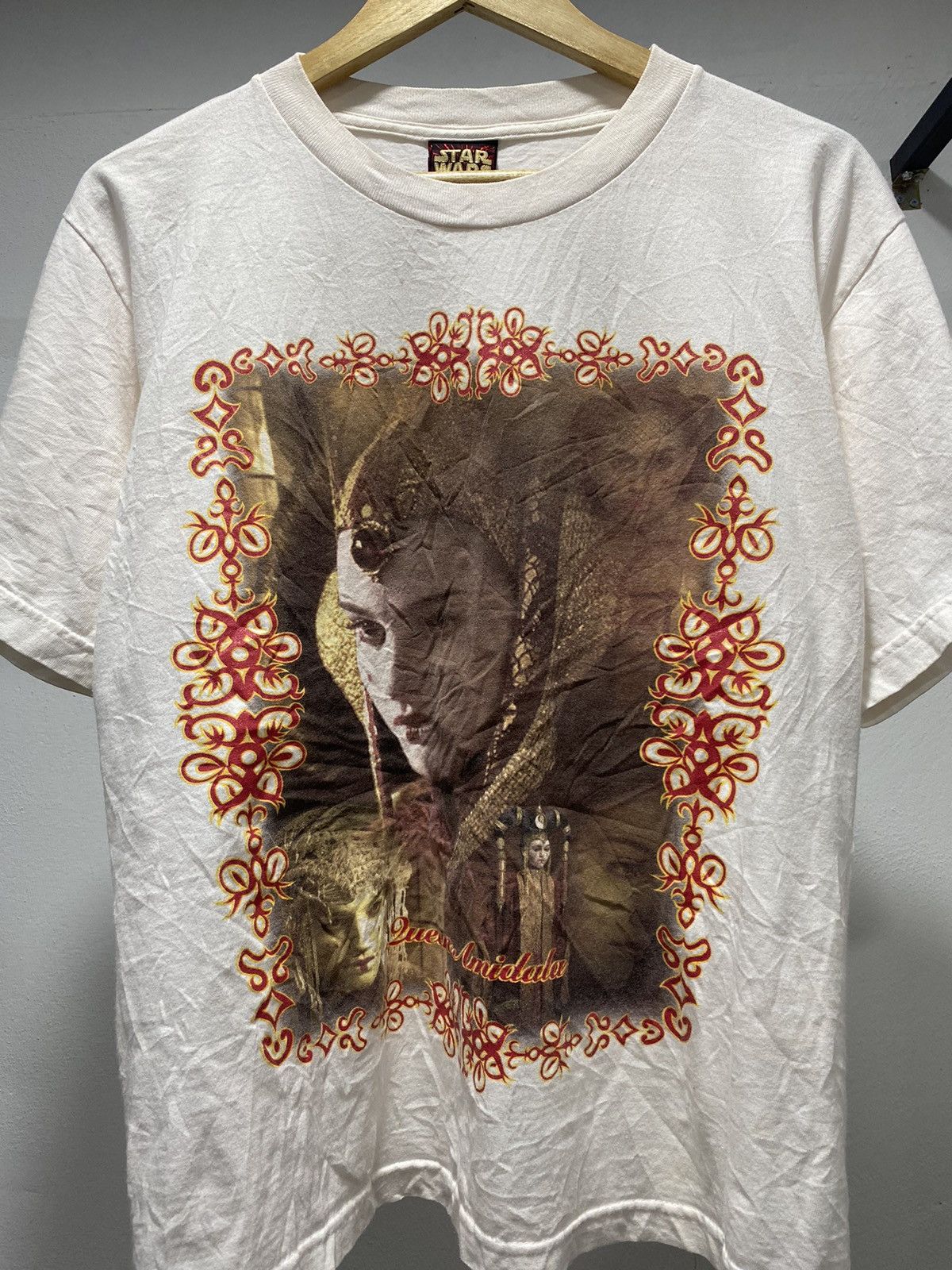 Star Wars Rare💥 Vintage Queen Amidala Star Wars Movie Potraits 90s 80s Size US S / EU 44-46 / 1 - 2 Thumbnail