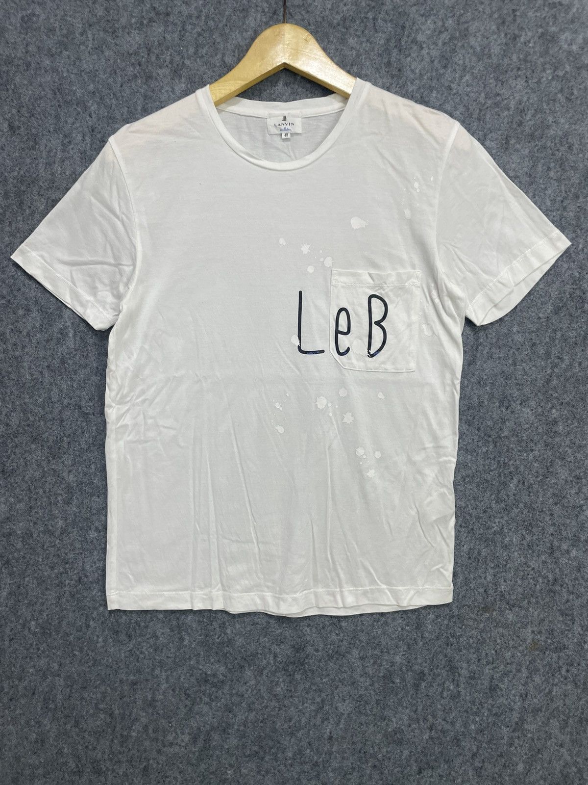 Lanvin Lanvin En Bleu T-Shirt Size US S / EU 44-46 / 1 - 1 Thumbnail