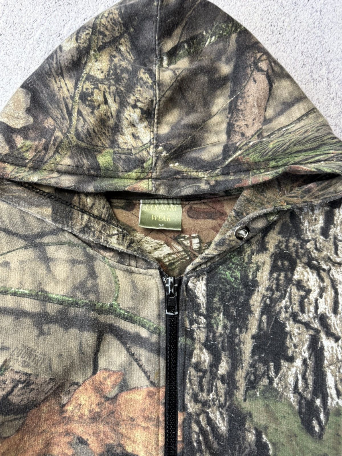Carhartt Crazy Vintage Y2K Realtree Camo Zip Hoodie Carhartt Style Size US M / EU 48-50 / 2 - 16 Thumbnail