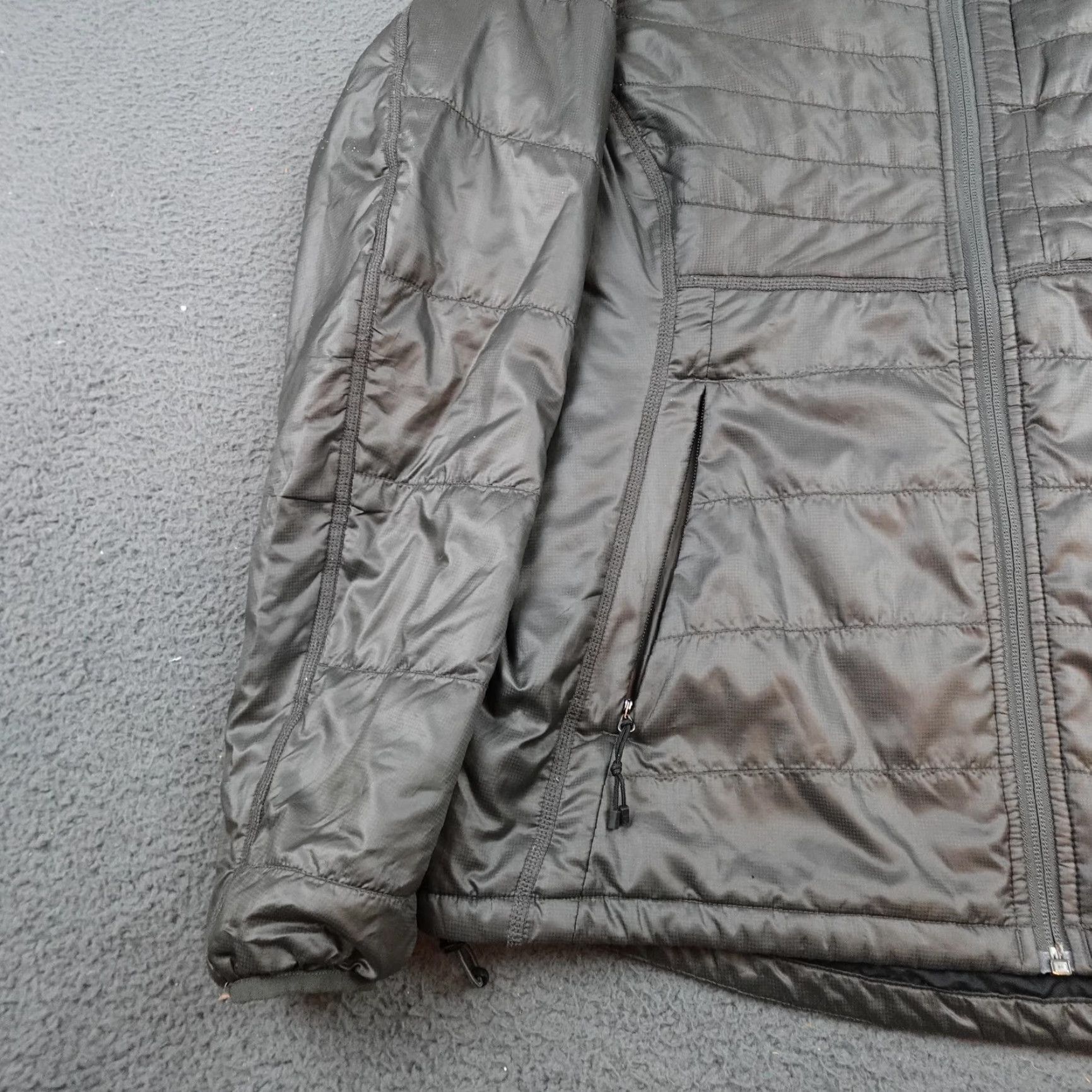 Vintage REI PrimaLoft Jacket Womens Medium Gray Insulated Full Zip Lightweight Size M / US 6-8 / IT 42-44 - 3 Thumbnail
