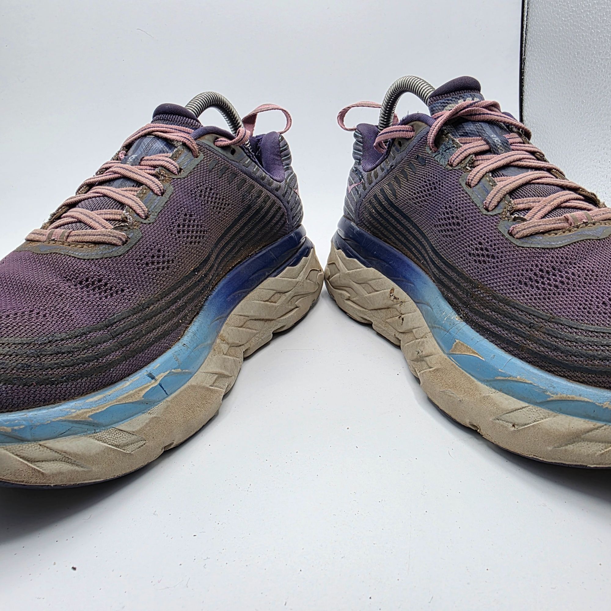 Hoka Hoka One One Bondi 6 Womens Size 9.5 Purple Athletic Shoes R Size US 9.5 / IT 39.5 - 3 Thumbnail