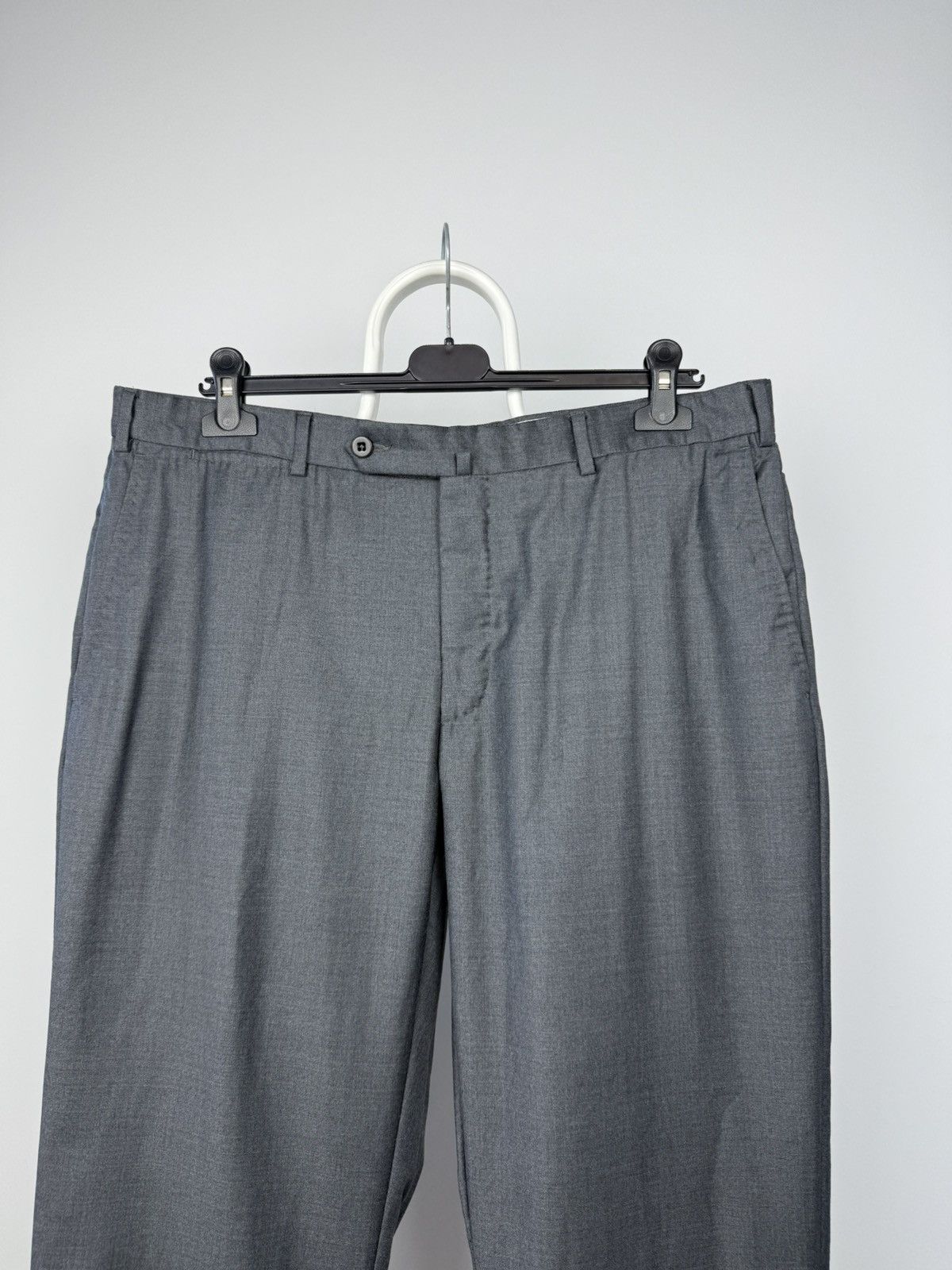 Ermenegildo Zegna Ermenegildo Zegna Pants Wool S Gray Size US 36 / EU 52 - 2 Thumbnail
