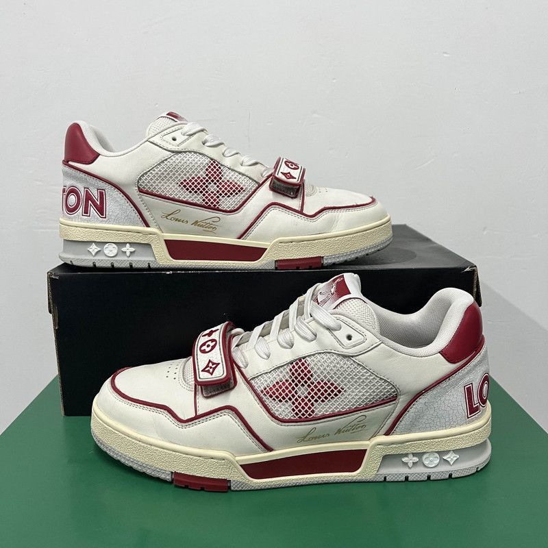 Louis Vuitton Louis Vuitton Trainer Velcro Retro Fashion Sneakers -2505 Size US 8 / IT 38 - 7 Thumbnail