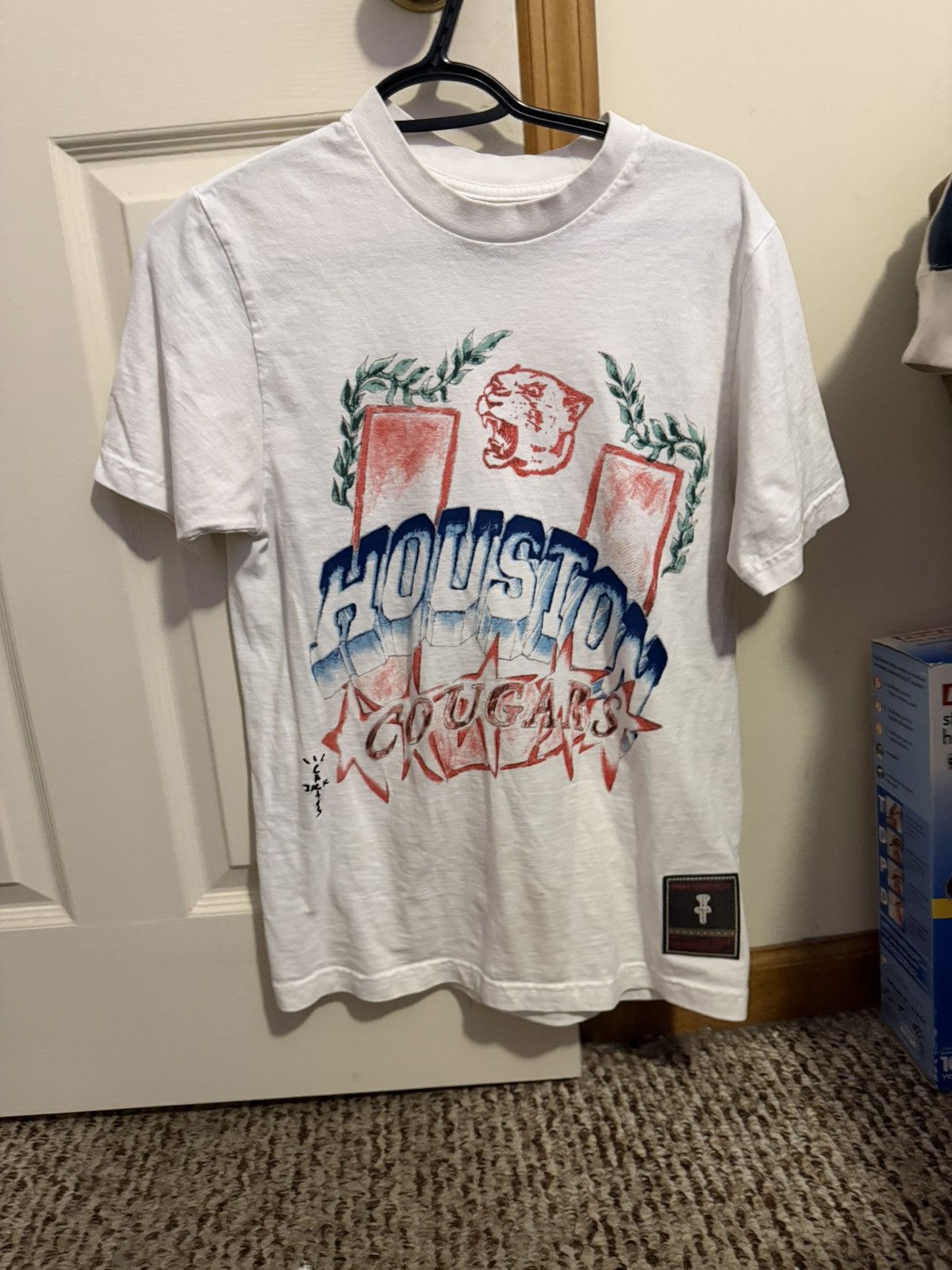 Mitchell & Ness Cactus jack x Mitchell & Ness Houston tee Size US S / EU 44-46 / 1 - 2 Thumbnail