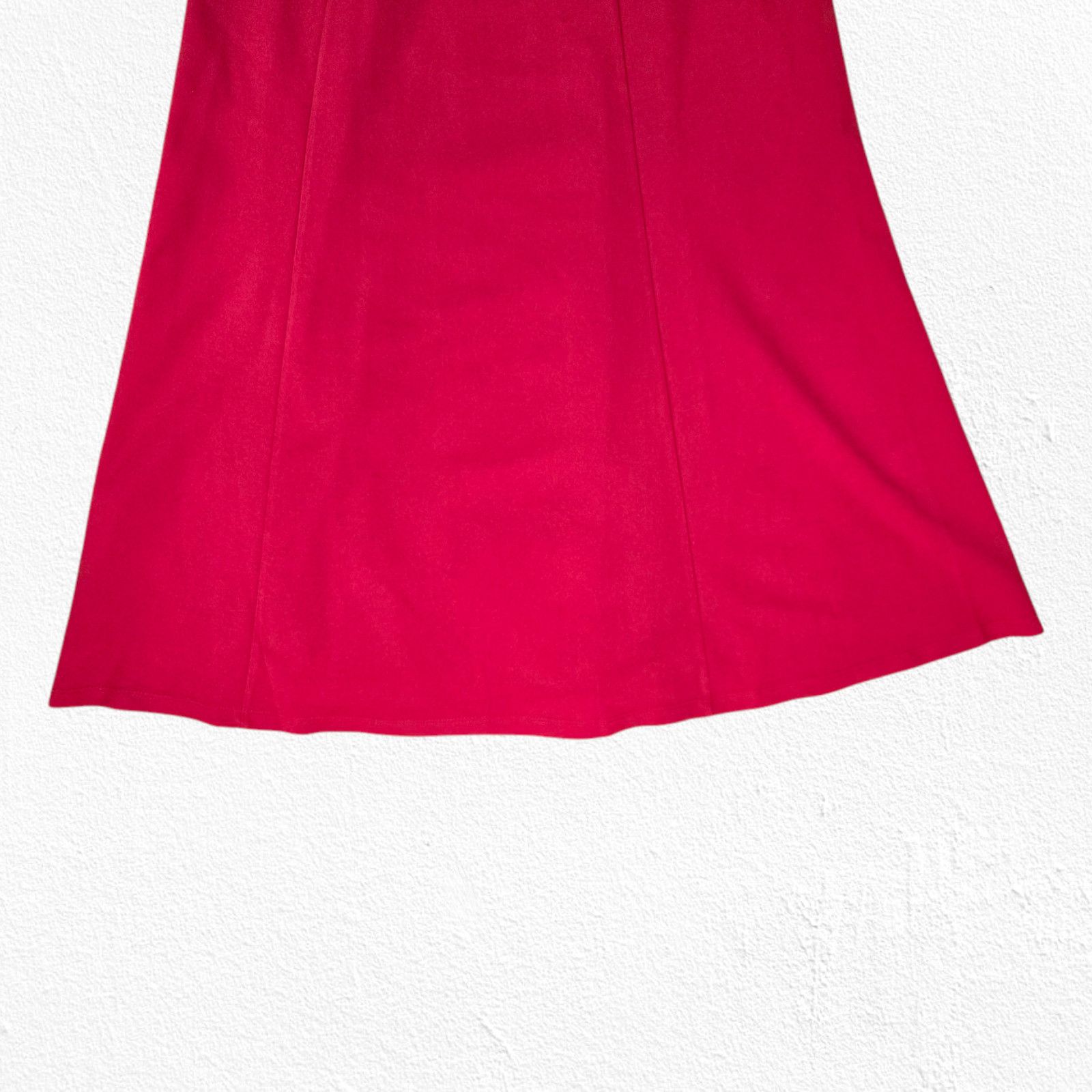 Other Bright Red Retro Fit and Flare Midi Dress Size 4 Size S / US 4 / IT 40 - 5 Thumbnail