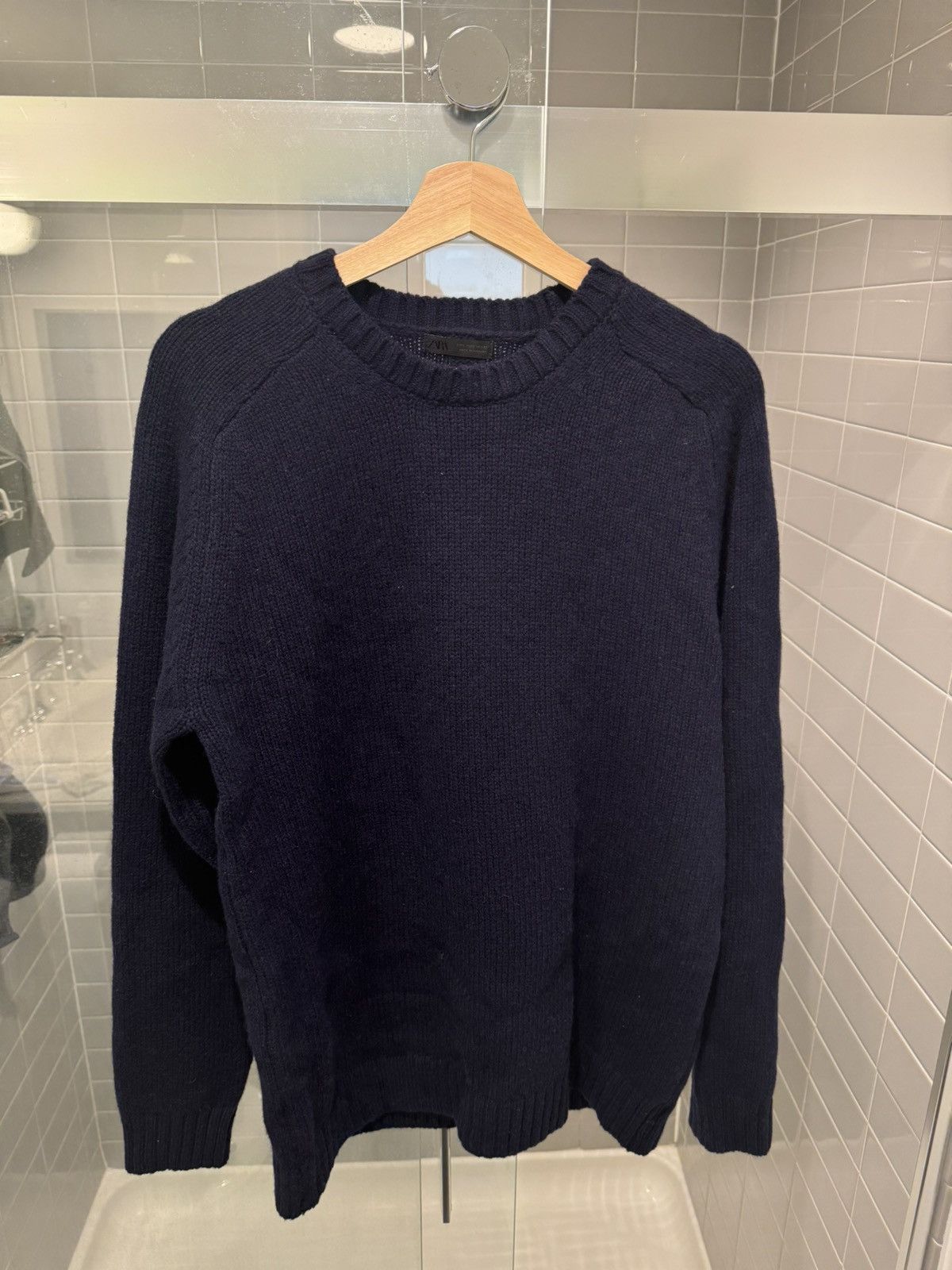 Zara Navy Zara Sweater Size US L / EU 52-54 / 3 - 1 Thumbnail