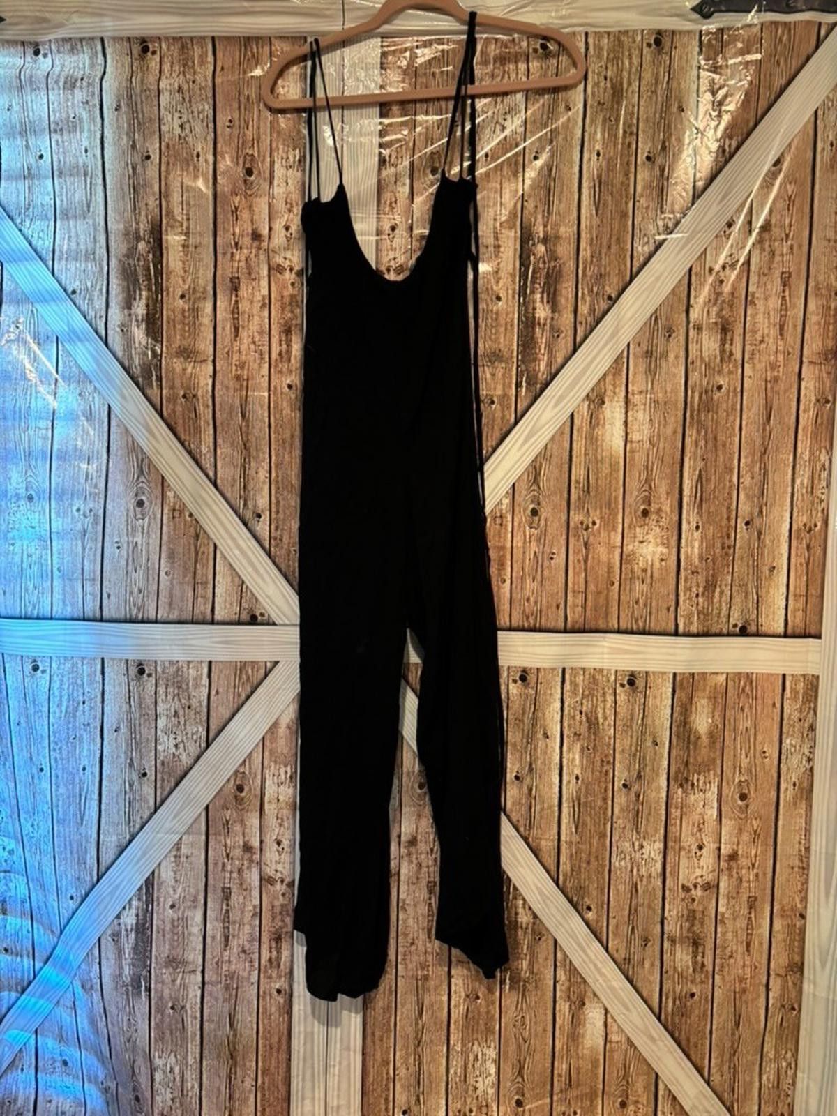 Designer Womens Superdown black summer capri style jumper sz S #315 Size 28" / US 6 / IT 42 - 1 Thumbnail
