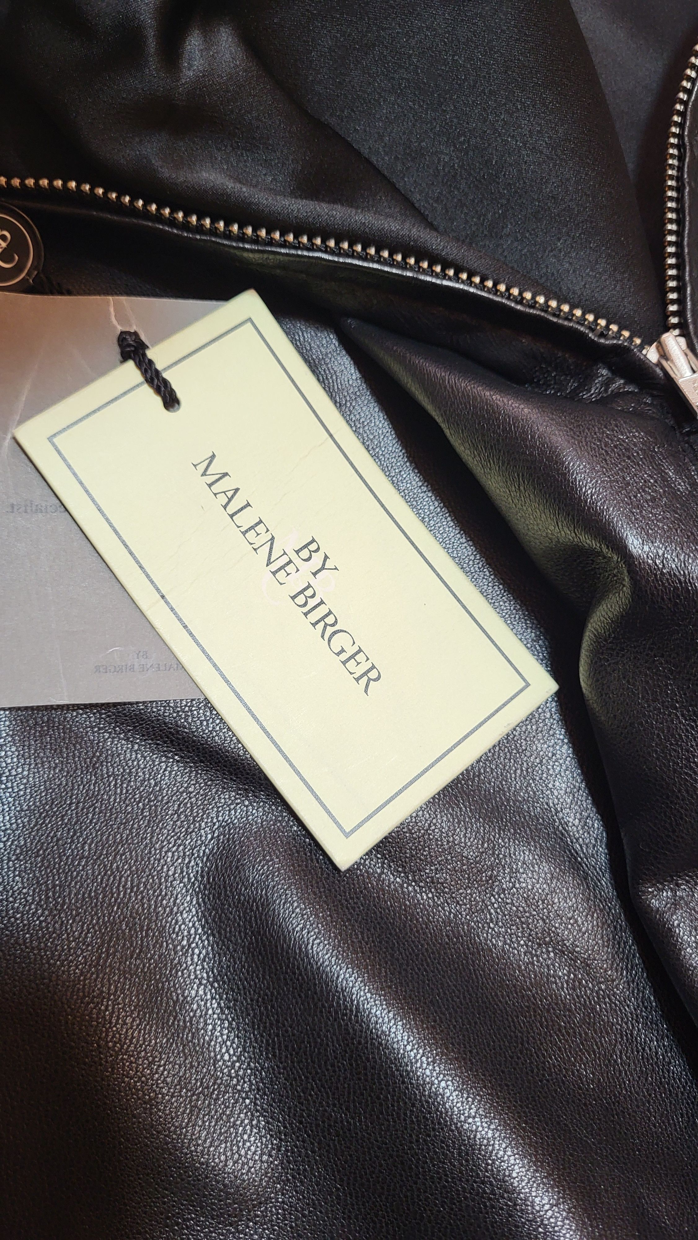 By Malene Birger 100% lamb leather pants BY Malene Birger q29950019 Zula r.42 Size 32" / US 10 / IT 46 - 9 Thumbnail