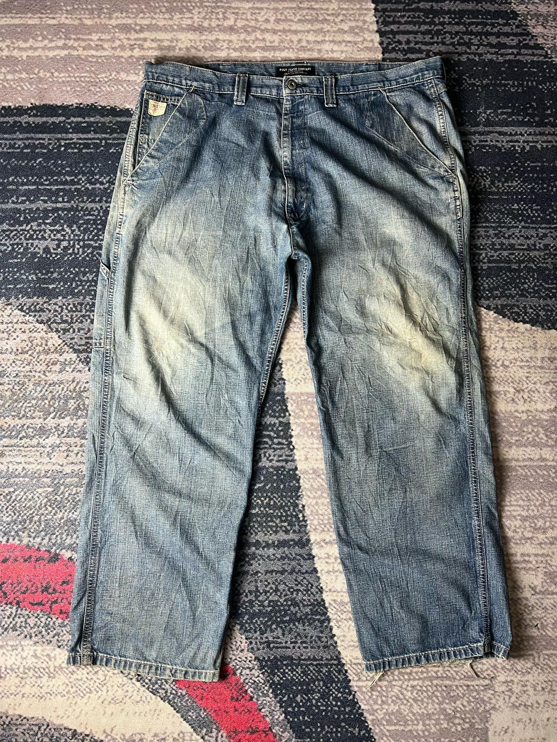 Polo Ralph Lauren × Ralph Lauren × Vintage Vintage Polo Jeans Ralph Lauren Traders Carpenter Pants Size US 40 / EU 56 - 1 Thumbnail