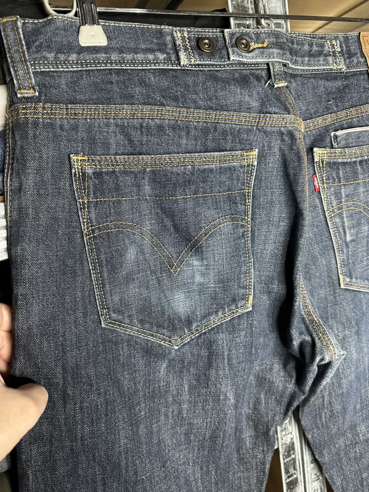 Levi's Levi’s 514 Selvedge Denim Jeans Blue 36x30 Men’s Pants Size US 36 / EU 52 - 10 Thumbnail