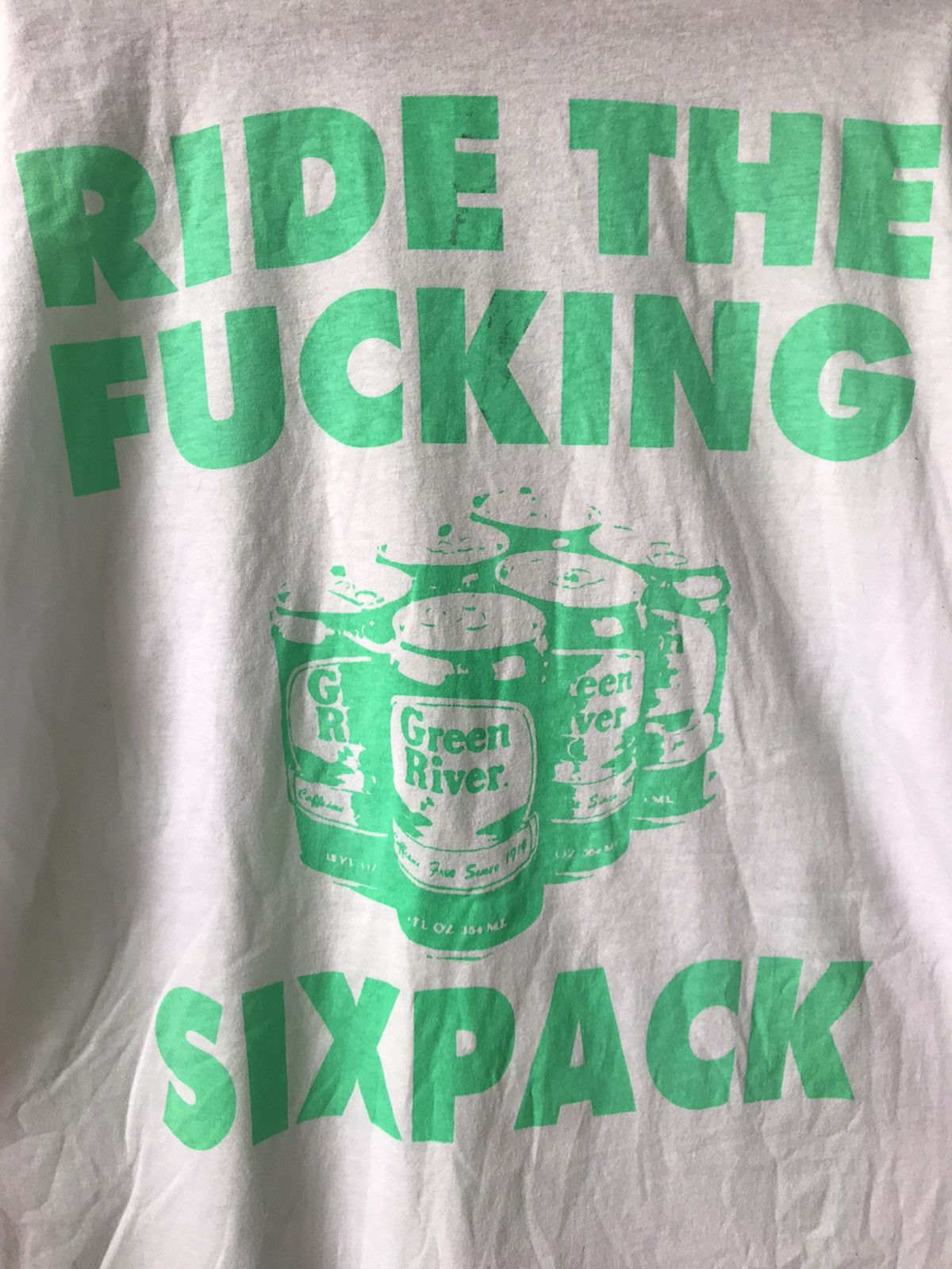 Band Tees × Vintage Vintage 90s Green River Shirt Size US L / EU 52-54 / 3 - 6 Thumbnail