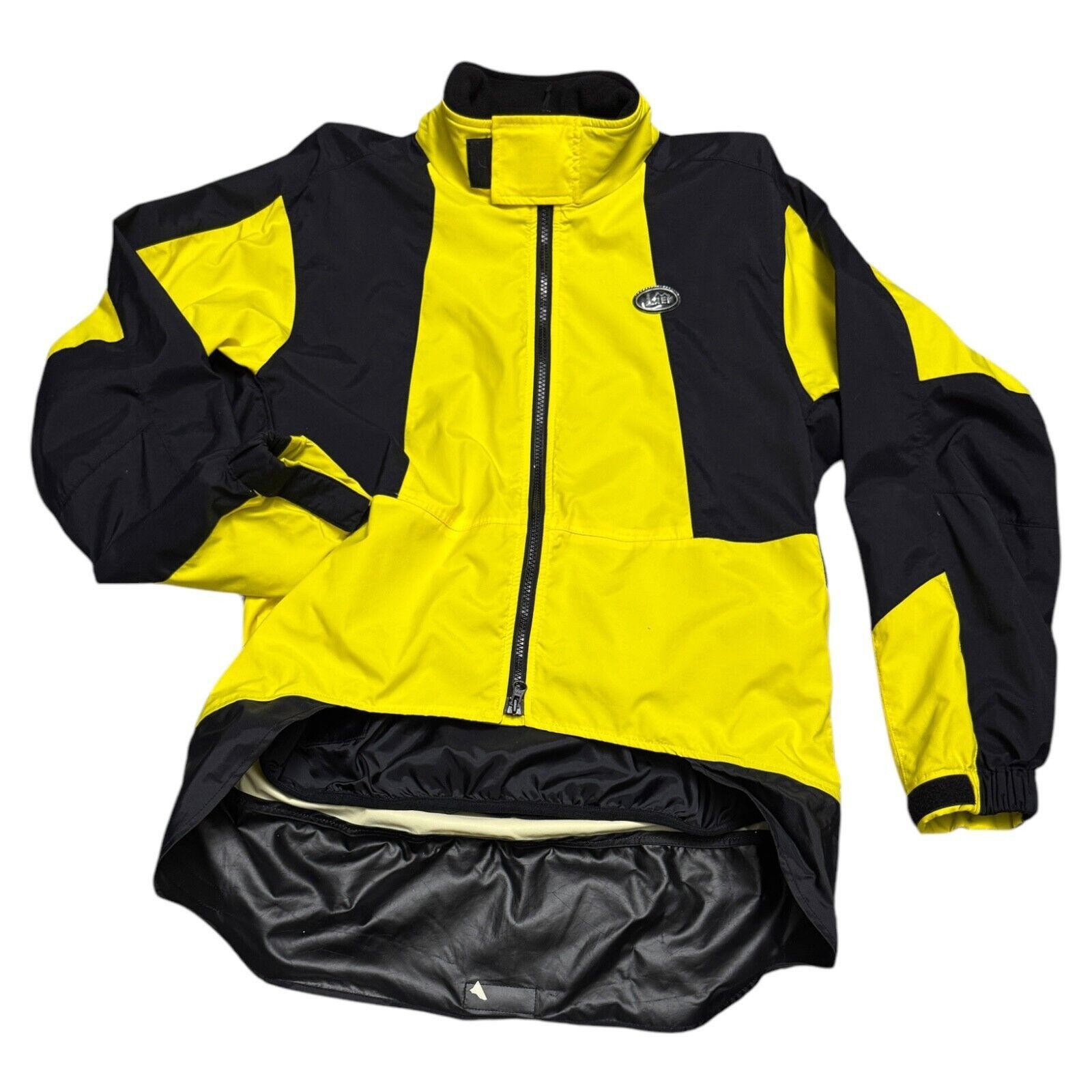 Rei REI Water Resistant Yellow Windbreaker Jacket Small Size S / US 4 / IT 40 - 6 Thumbnail