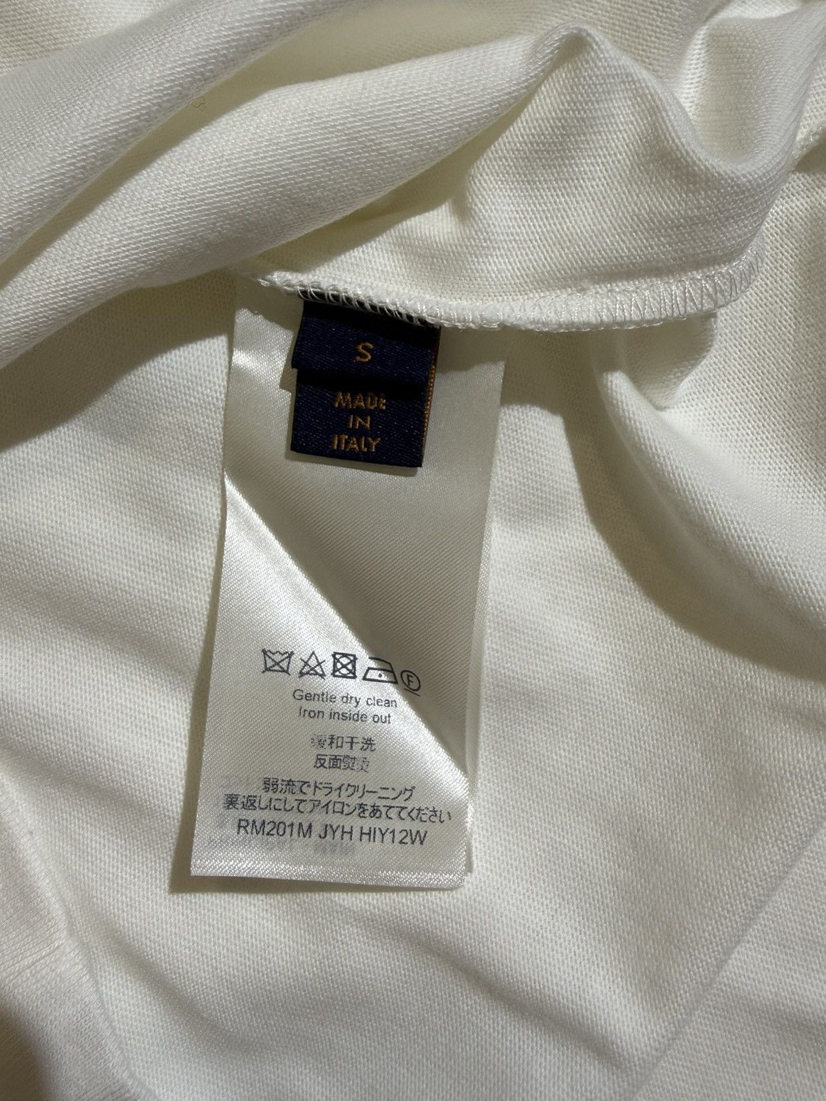 Louis Vuitton Louis Vuitton white t shirt Size US S / EU 44-46 / 1 - 6 Thumbnail