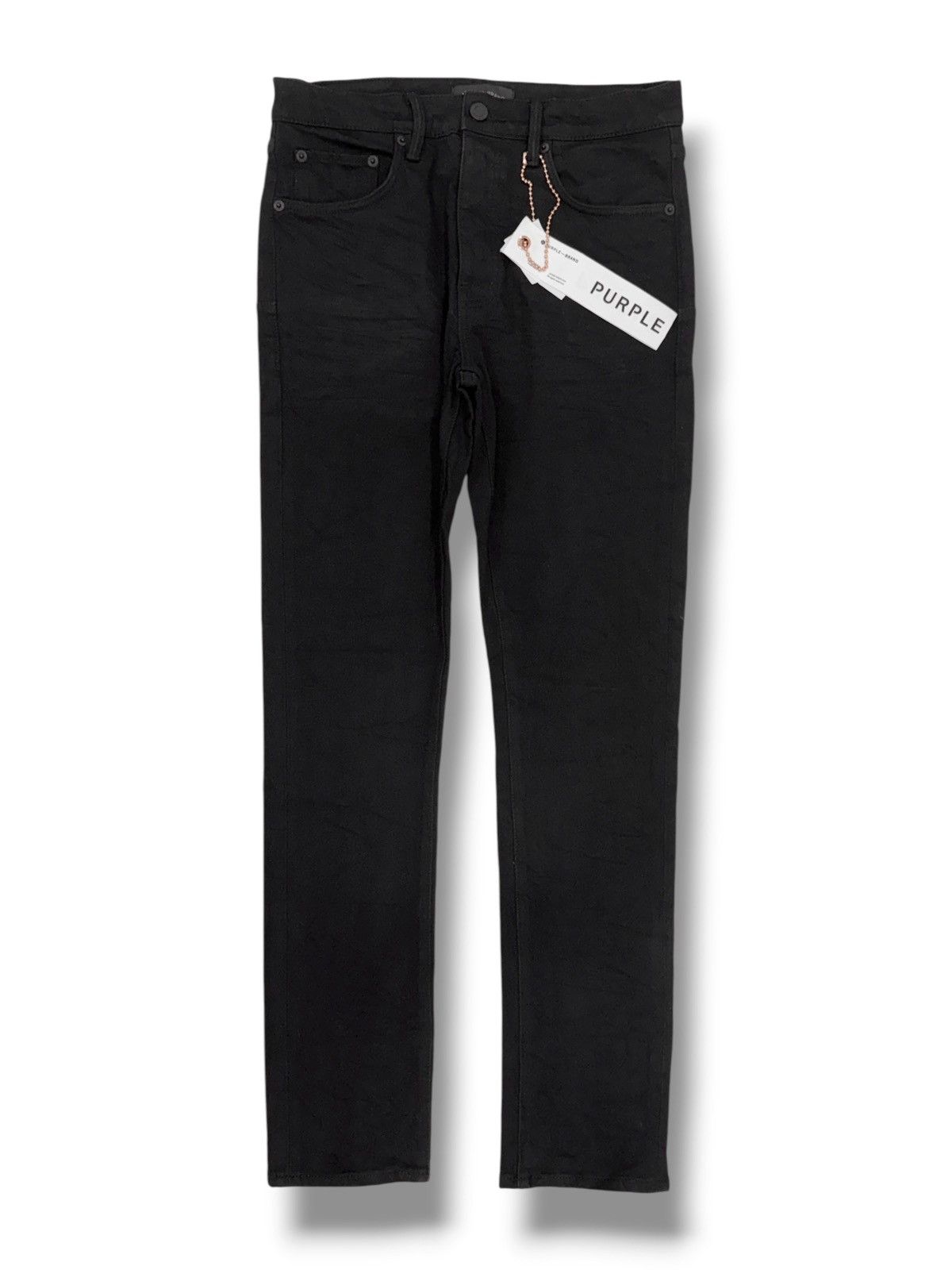 Purple Brand PURPLE - P005 Black Raw Size US 28 / EU 44 - 1 Thumbnail
