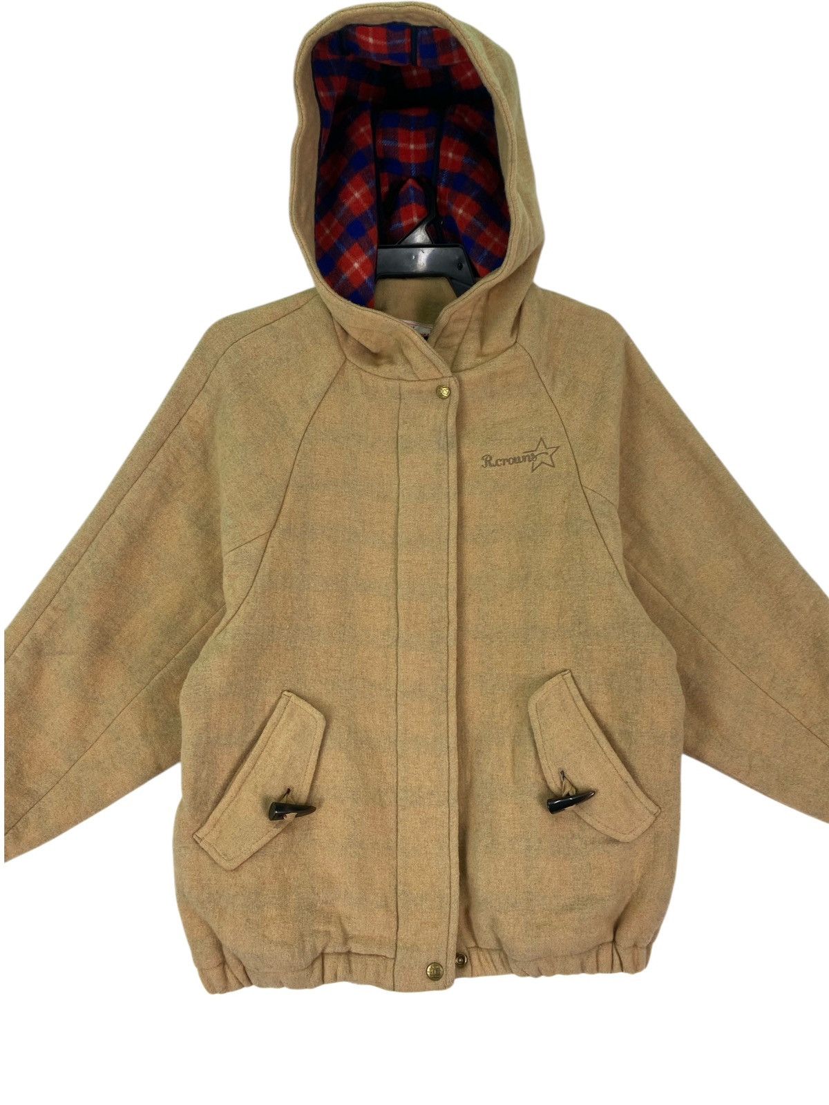 Japanese Brand Rodeo Crown japan classic tartan plaid lined warm jacket Size US S / EU 44-46 / 1 - 2 Thumbnail