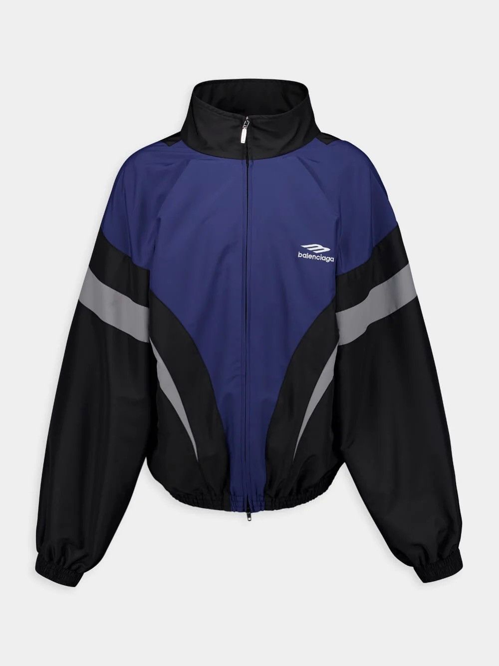 Balenciaga Balenciaga Off-Shoulder Tracksuit Jacket Size US M / EU 48-50 / 2 - 1 Thumbnail