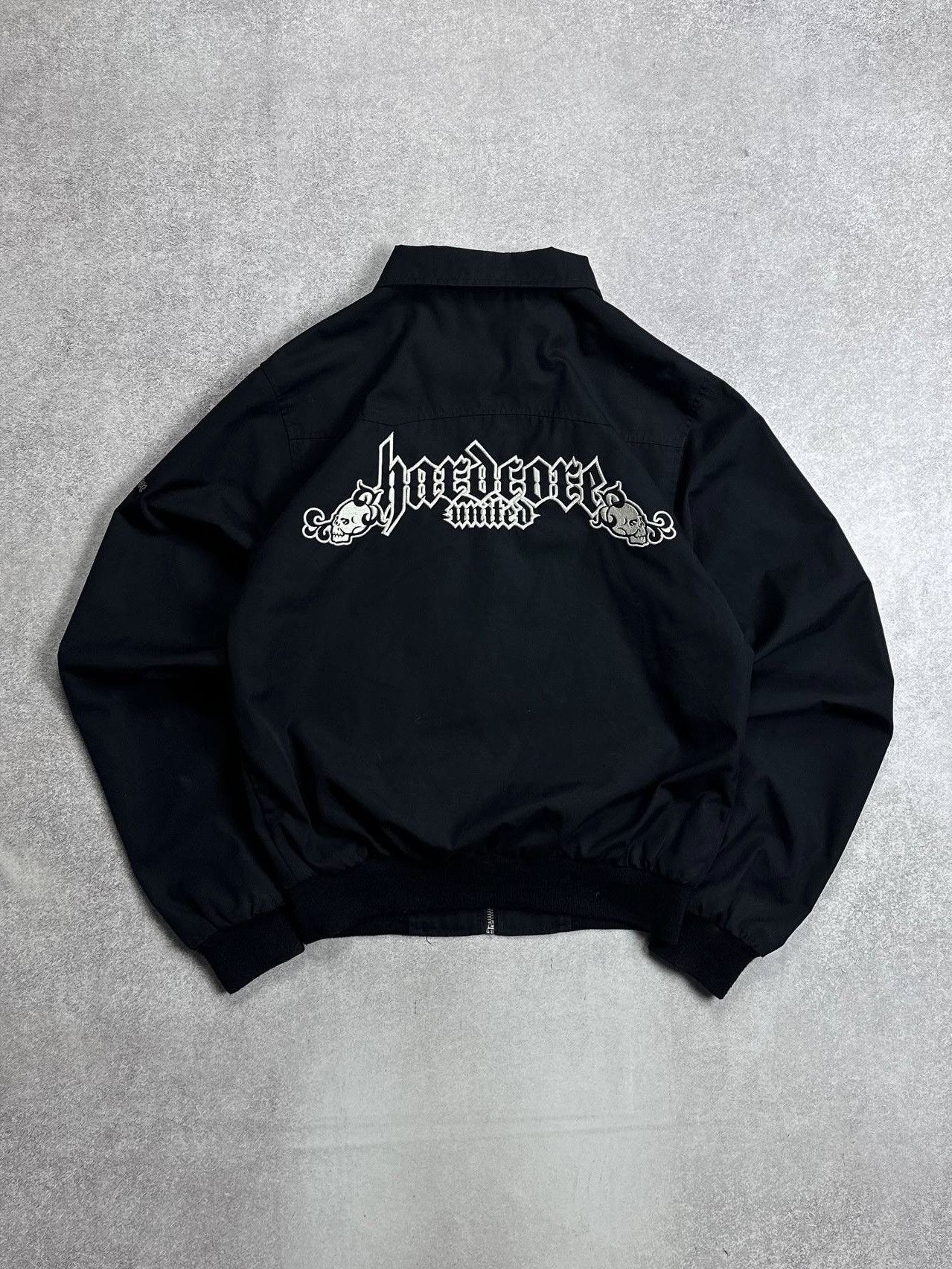 Vintage Vintage 90s Hardcore United Rave Bomber Jacket Rare S Size US S / EU 44-46 / 1 - 3 Thumbnail