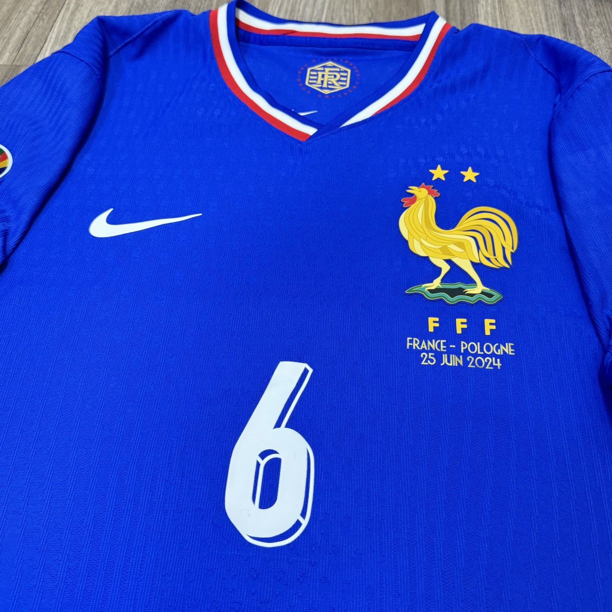 Nike France Euro2024 player issue home shirt #6 Camavinga Size US XL / EU 56 / 4 - 3 Thumbnail
