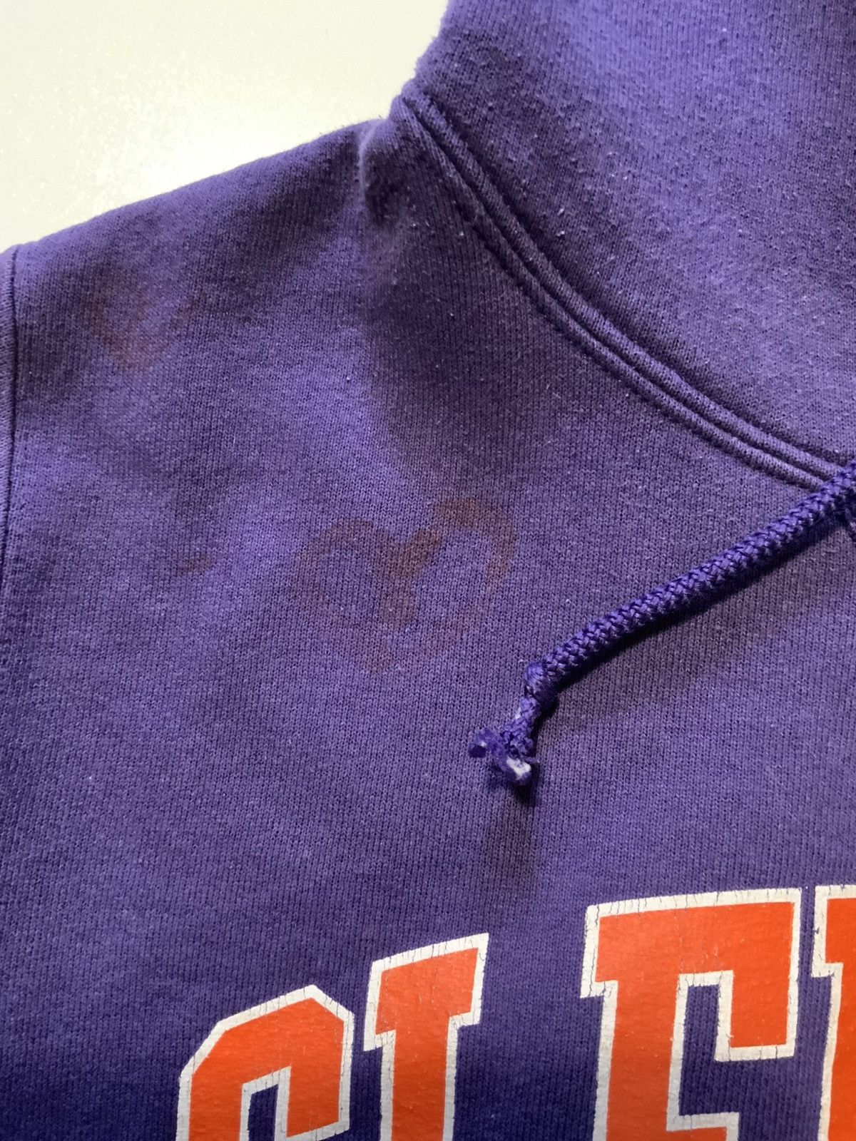 Russell Athletic × Vintage Russell Athletic Clemson University Tigers Pullover Hoodie Size US S / EU 44-46 / 1 - 7 Thumbnail