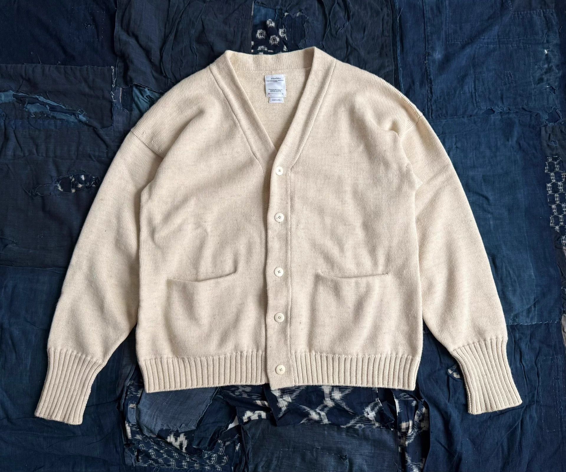 Visvim VISVIM 21SS Selmer Cardigan Knit White M (4) Size US L / EU 52-54 / 3 - 1 Thumbnail