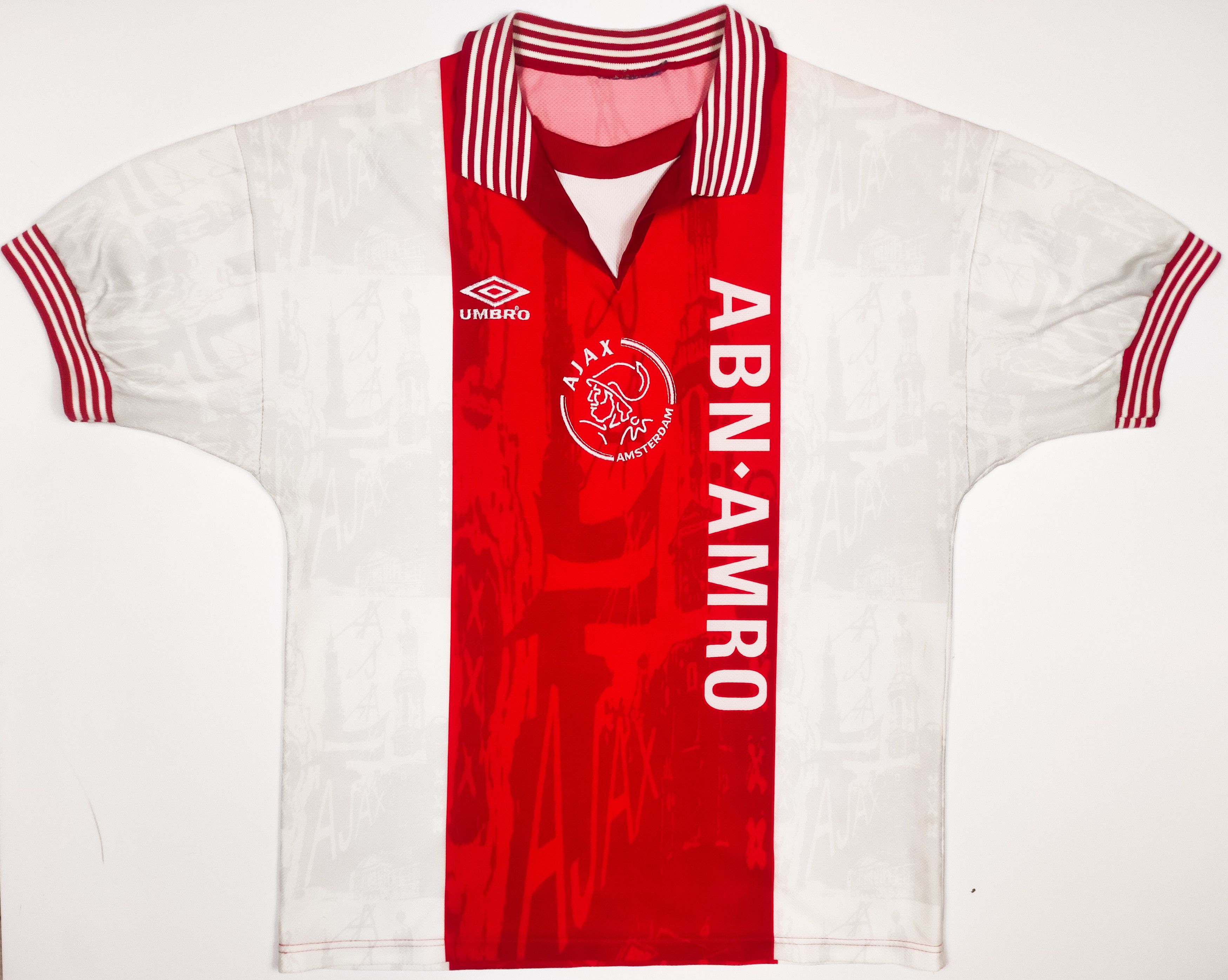 Umbro Ajax Amsterdam 1996 1997 Umbro Home Shirt Kit Jersey Size US M / EU 48-50 / 2 - 1 Thumbnail