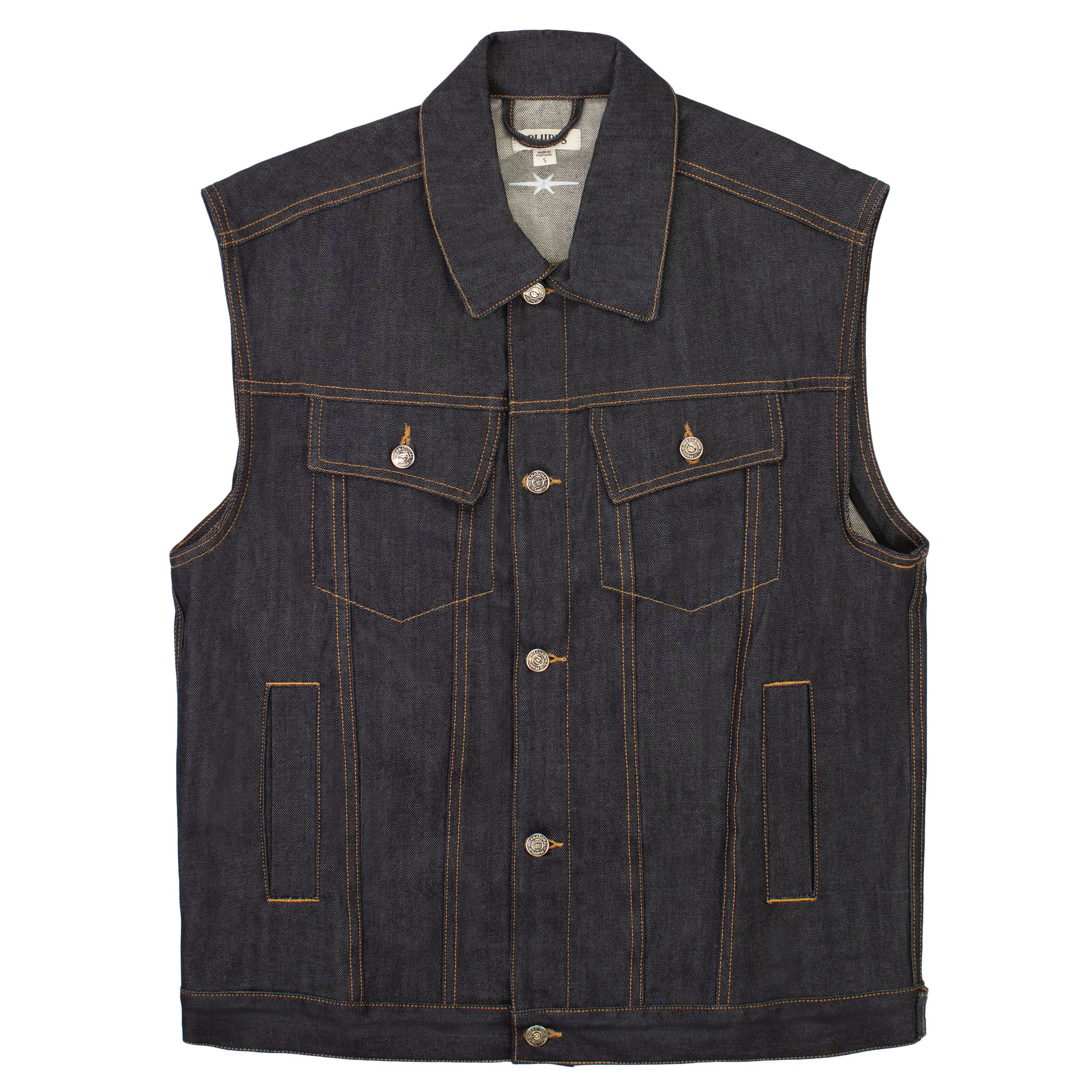 Phipps SLEEVELESS DENIM JACKET Size S Size US S / EU 44-46 / 1 - 1 Thumbnail
