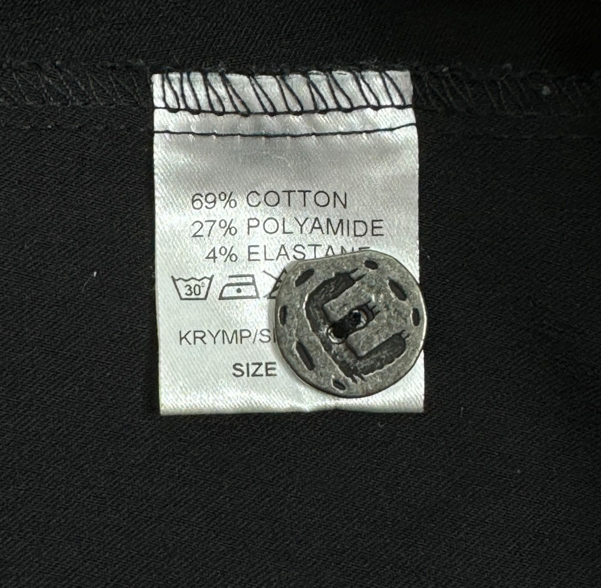 Designer E-Avant Garde Baggy Cotton-Spandex Pants size 3 Size 29" - 14 Thumbnail